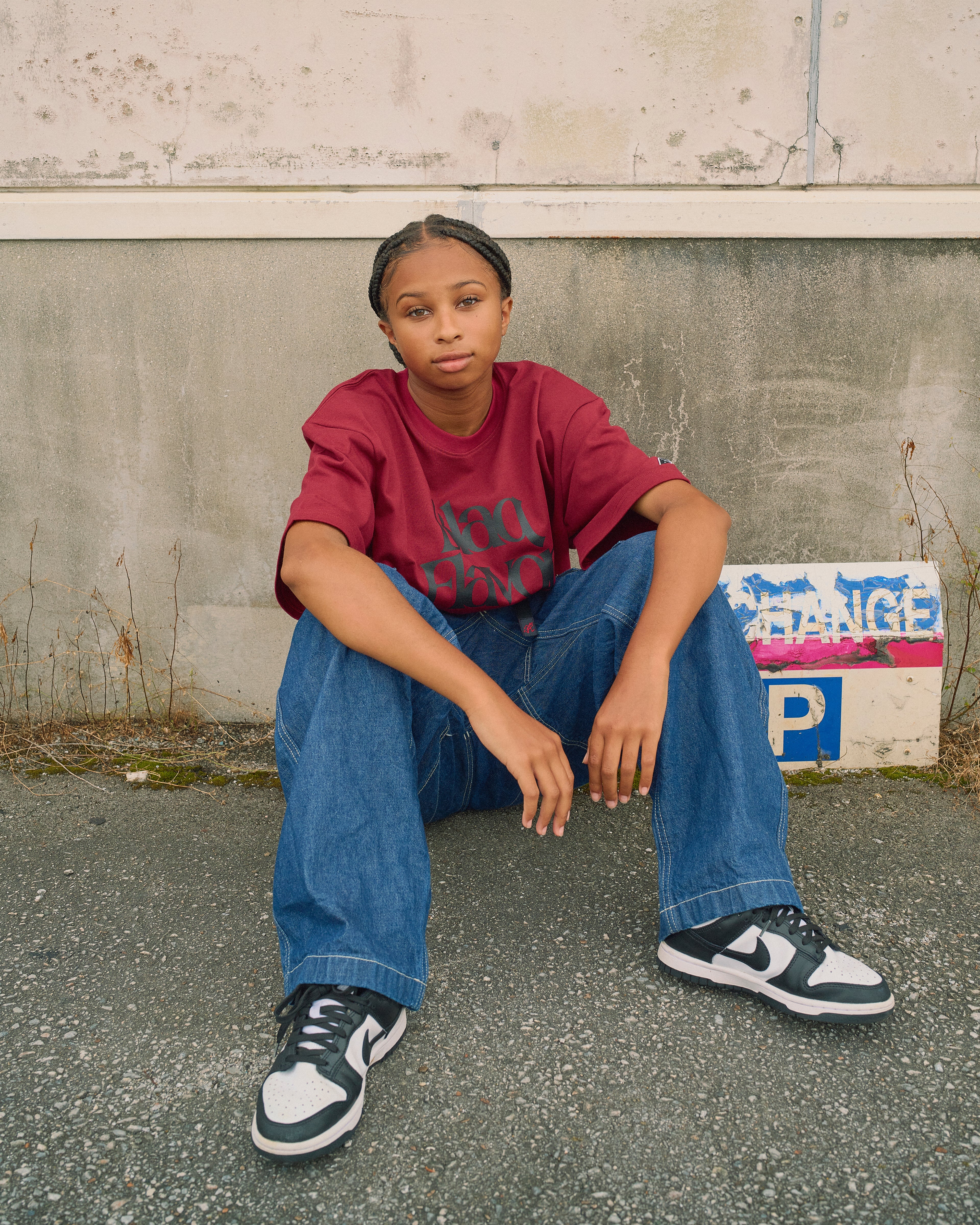 Blaq Flavor / S/S Root Logo Tee