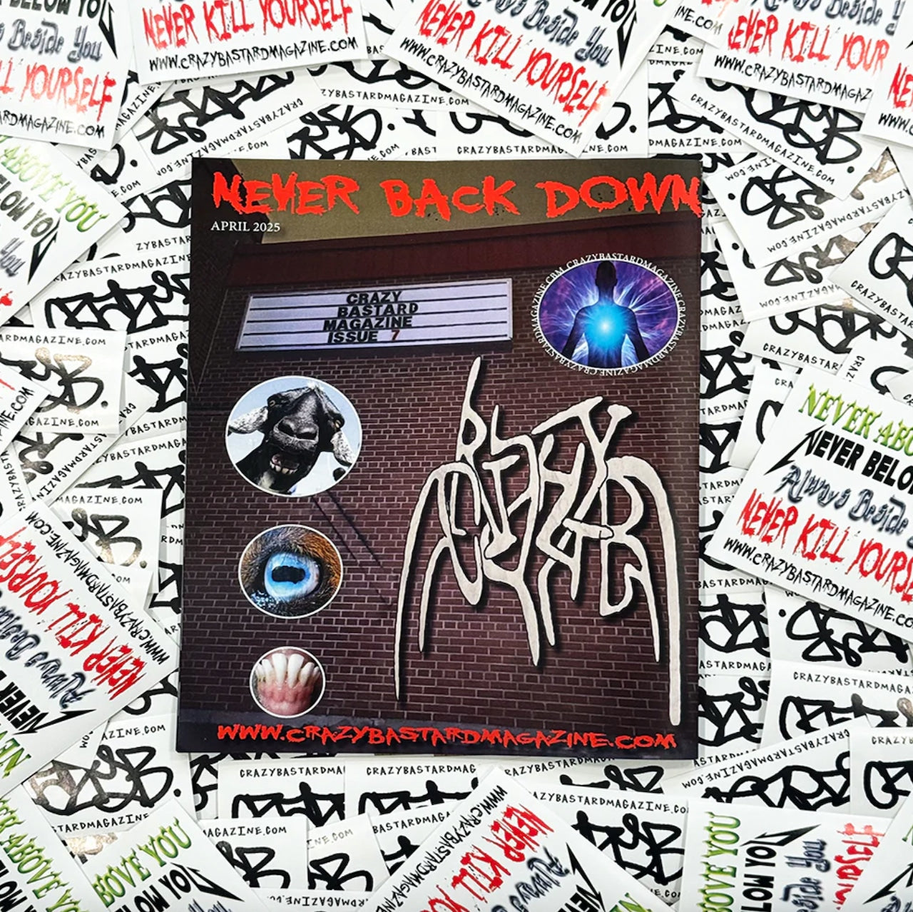 CRAZY BASTARD MAGAZINE / CRAZY BASTARD MAGAZINE ISSUE7