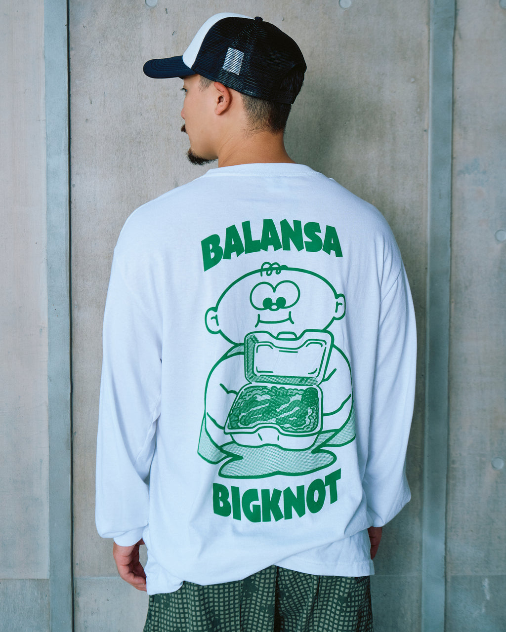 BK & BALANSA / L/S Chicken Rice Boy Tee