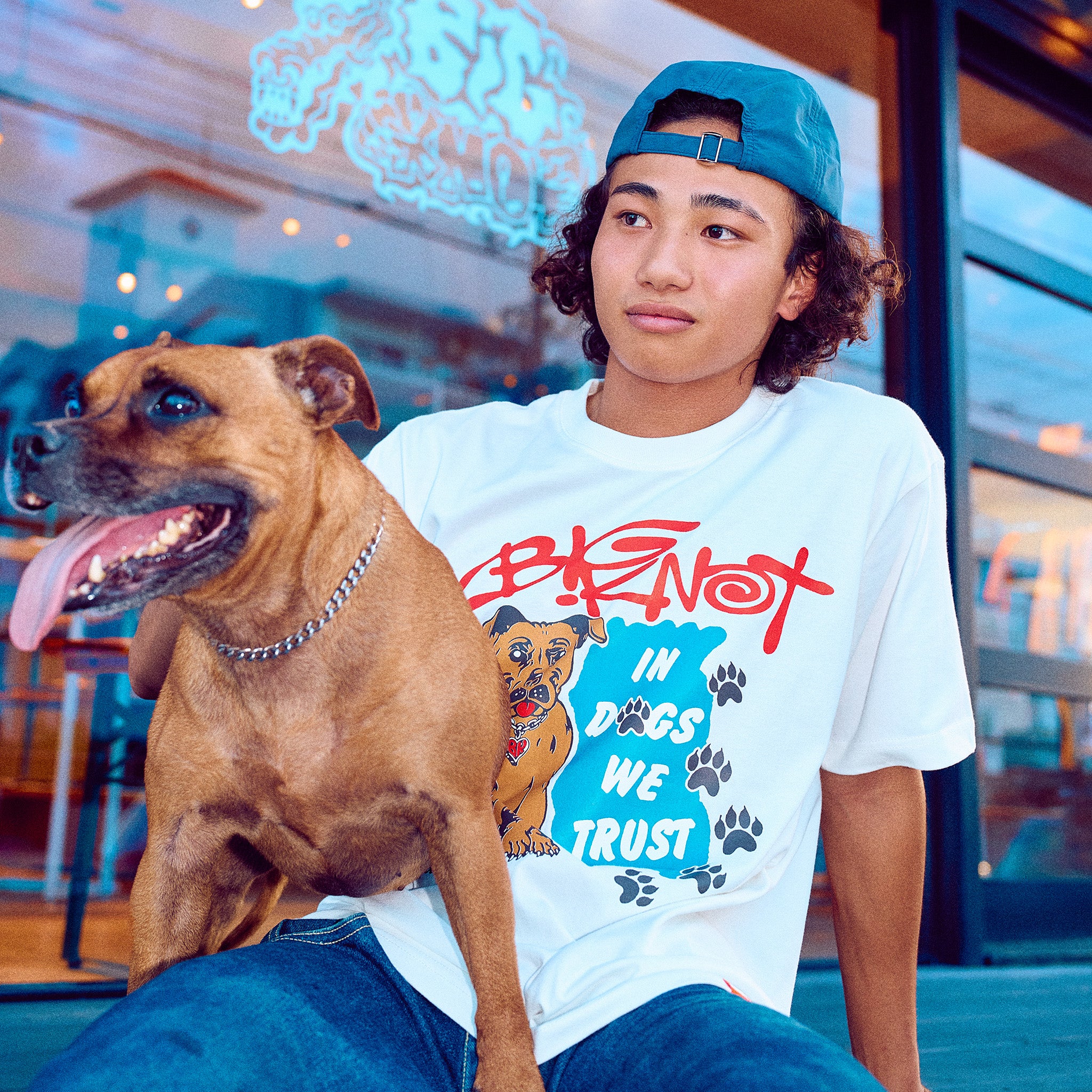 BigKnot / S/S in dogs we trust tee