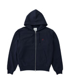 Gramicci / ONE POINT ZIP HOODED SWEATSHIRT