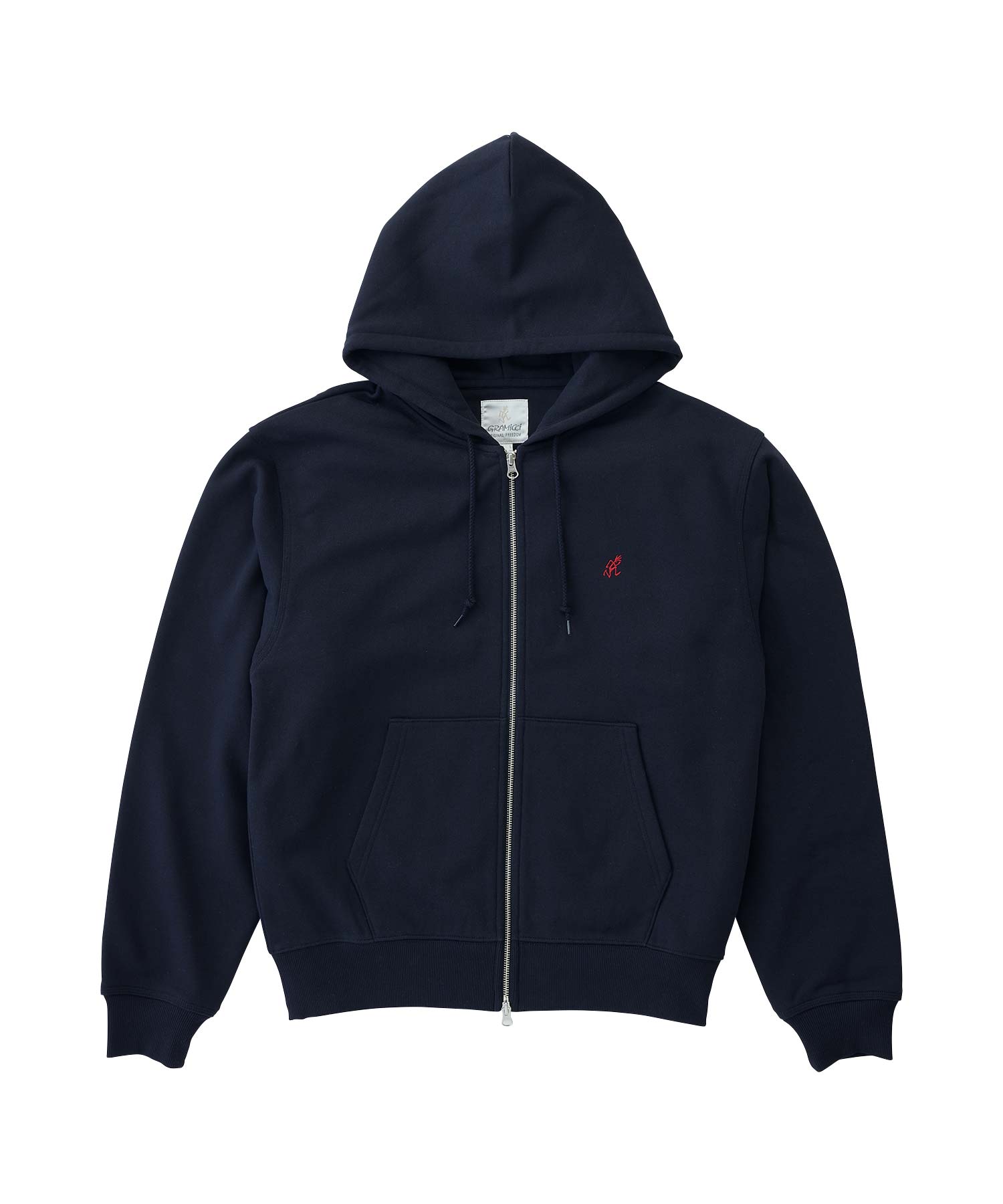 Gramicci / ONE POINT ZIP HOODED SWEATSHIRT