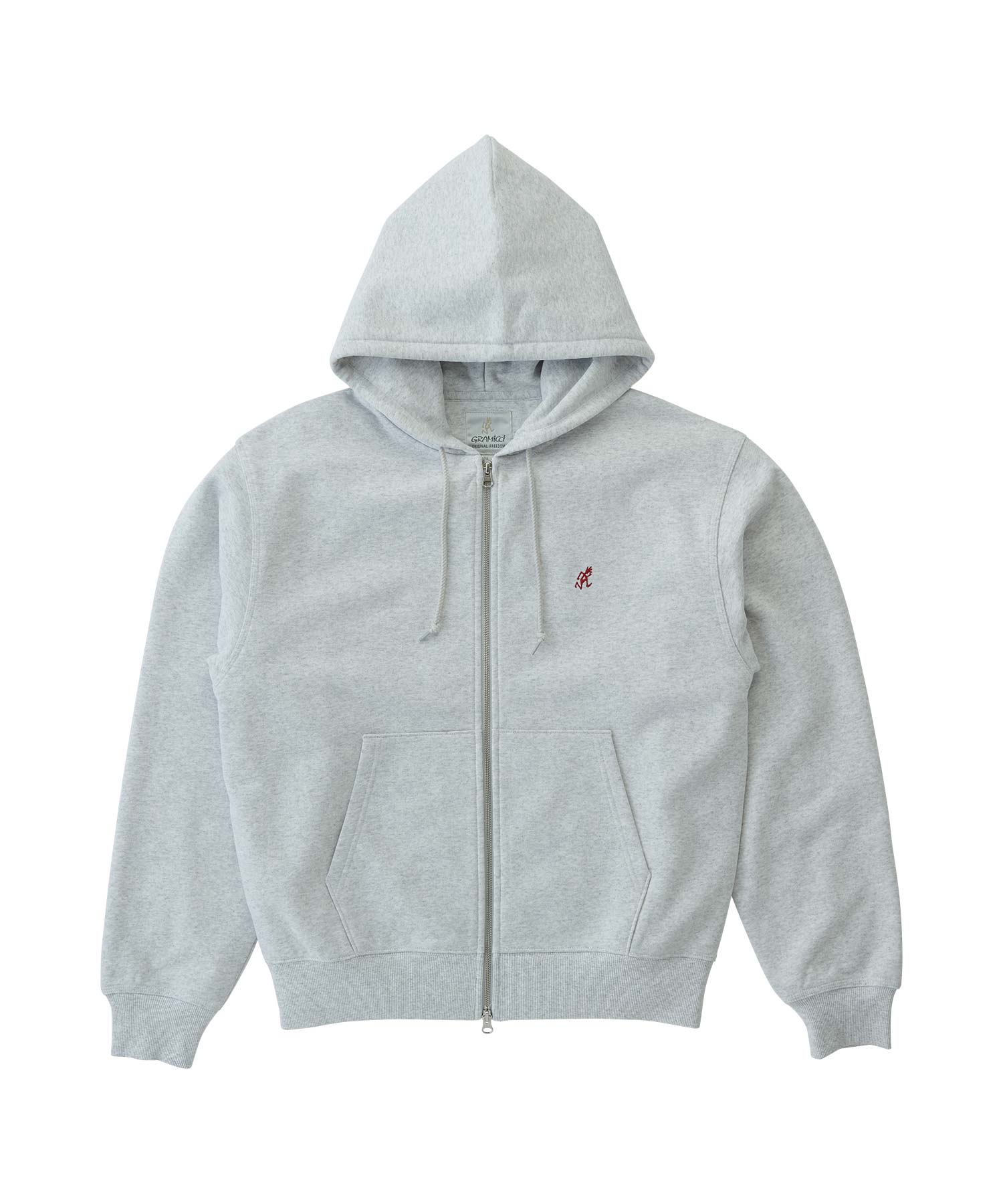 Gramicci / ONE POINT ZIP HOODED SWEATSHIRT