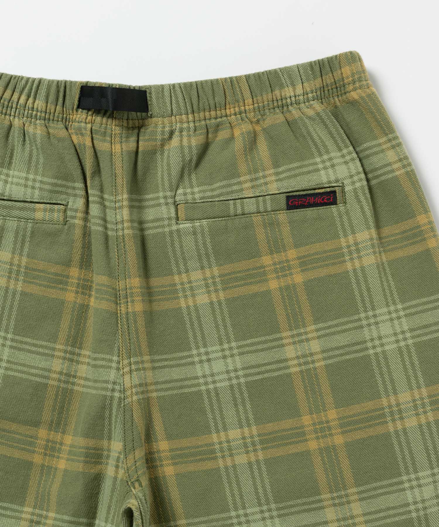 Gramicci / HEMP G-SHORT PLAID