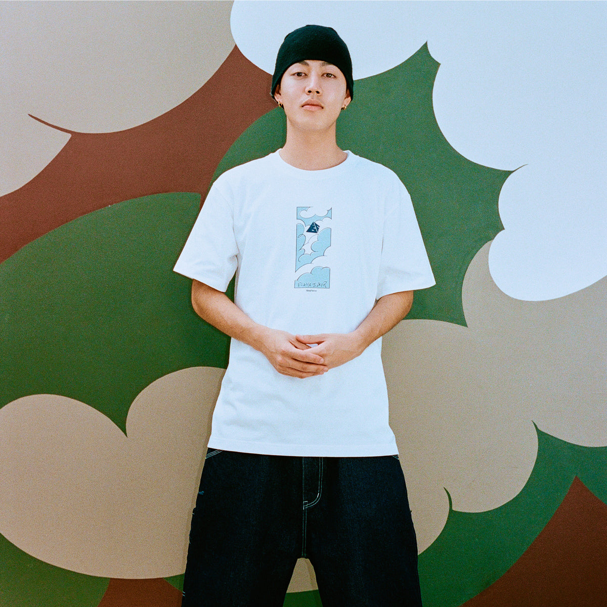 BlaqFlavor / S/S BF×AquaFlow Frame Tee