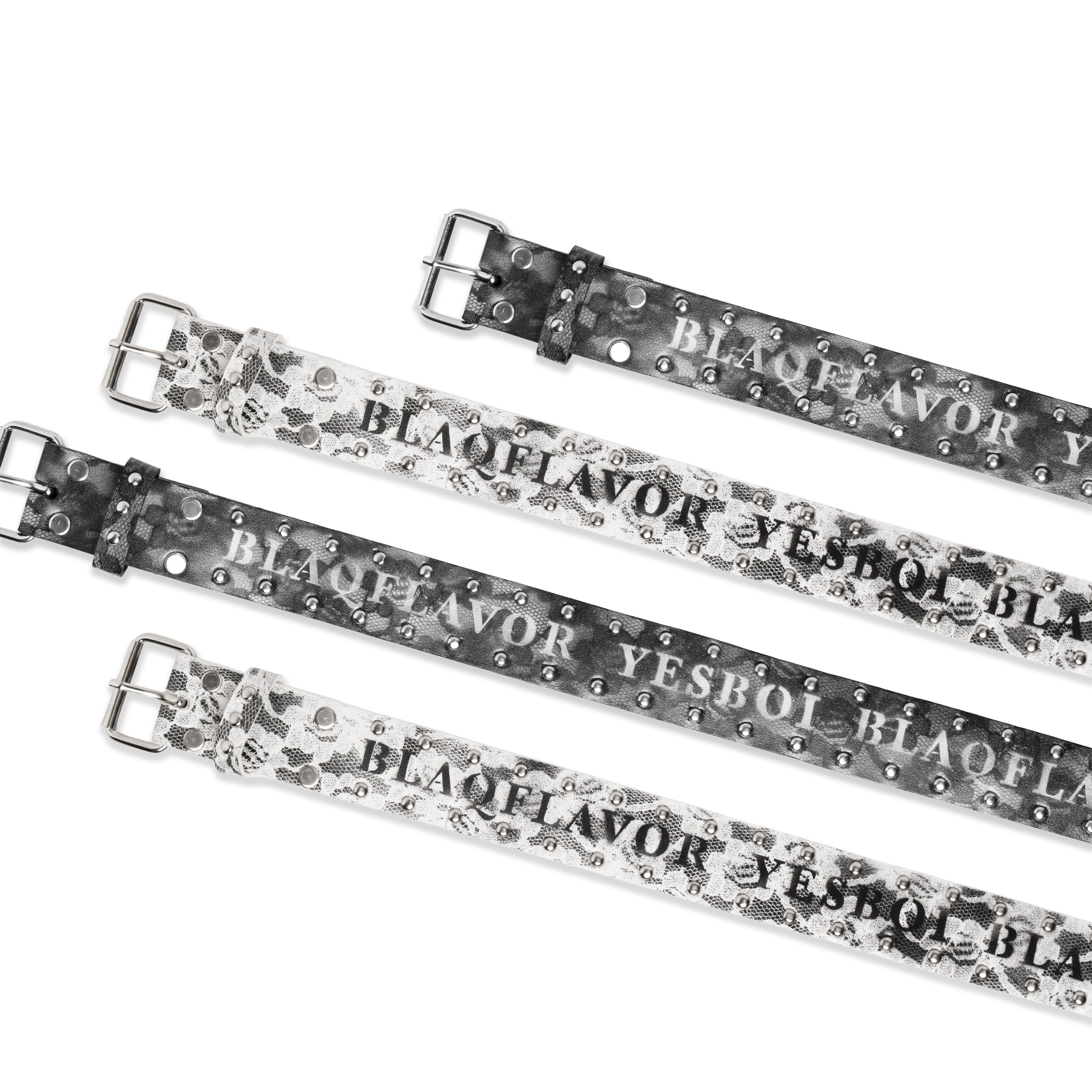 BlaqFlavor / BF×yesbai Leather Belt