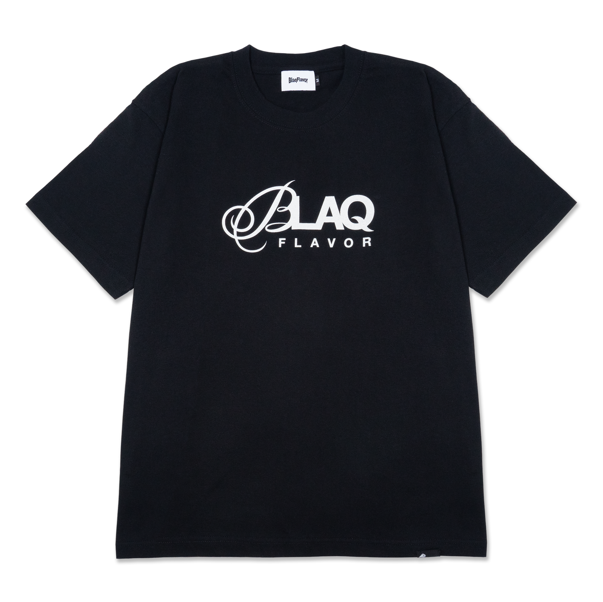 Blaq Flavor S/S BF Script Logo Tee