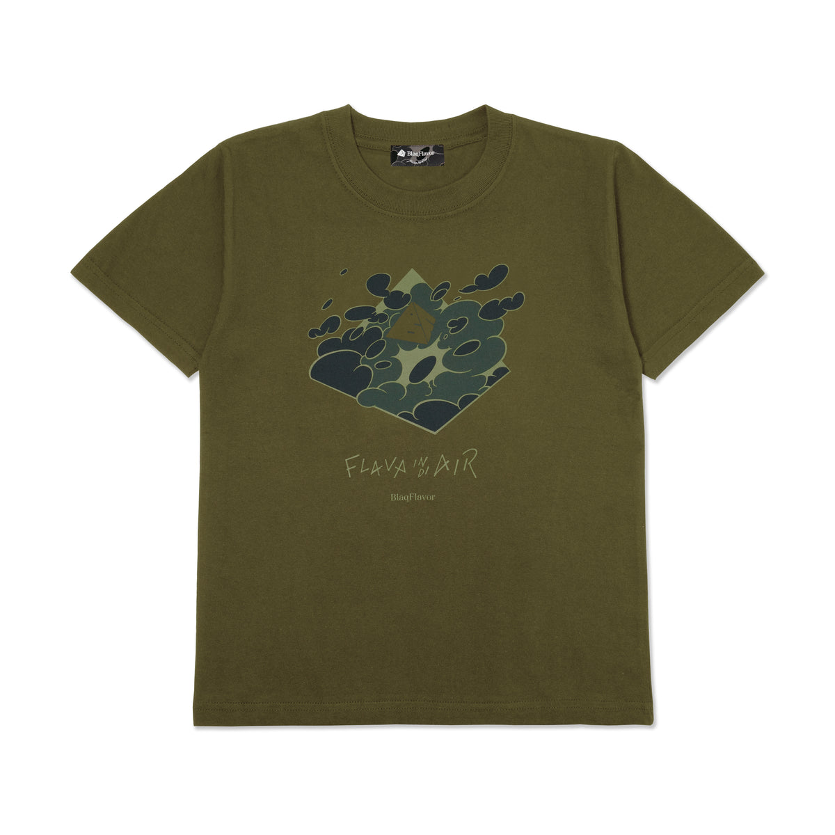 BlaqFlavor / W S/S BF×AquaFlow Pyramid Tee