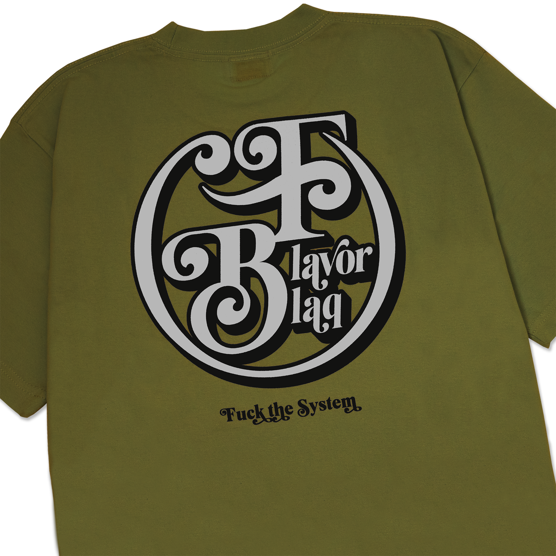 Blaq Flavor S/S Fuck The System Tee
