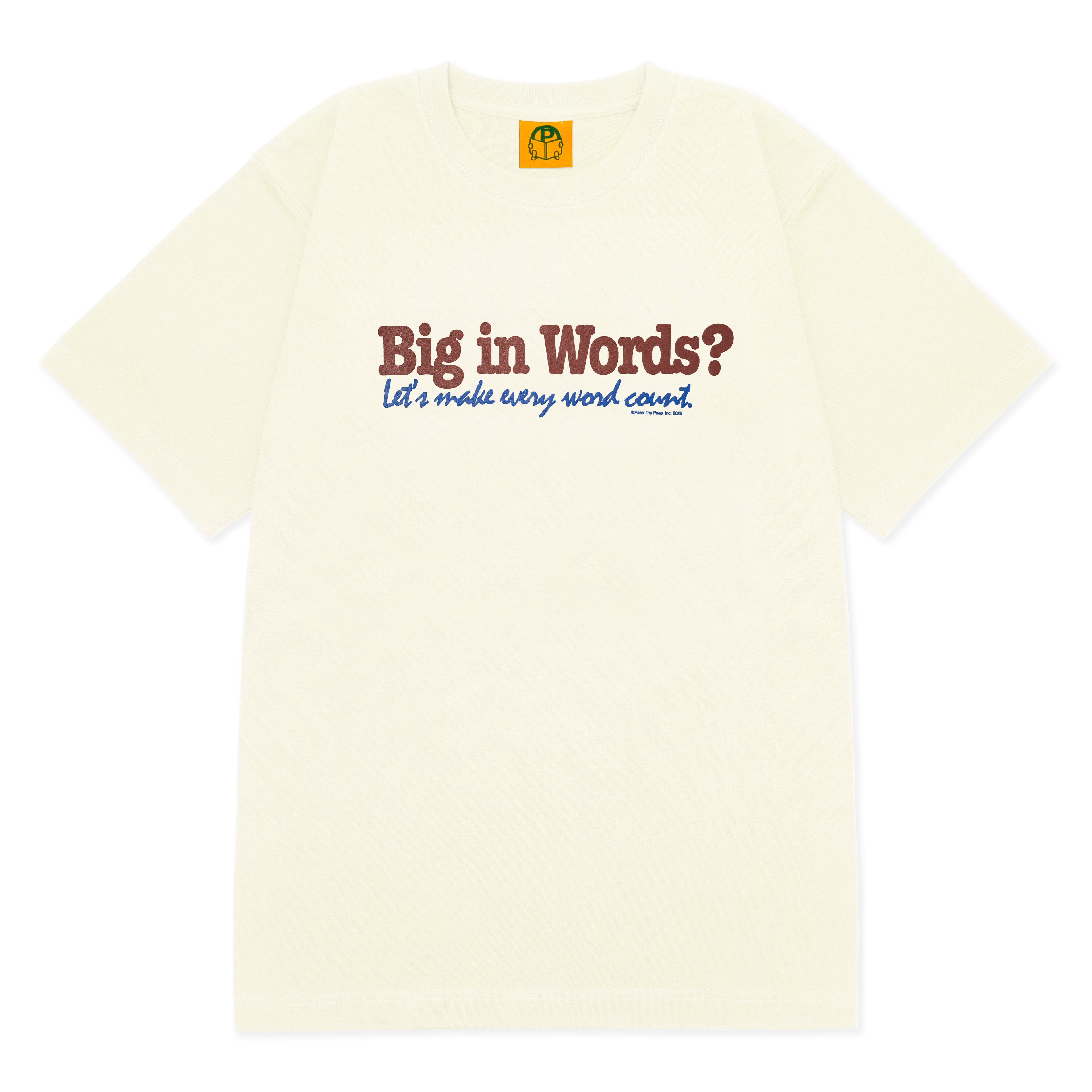 Pass The Peas / S/S Big in Words