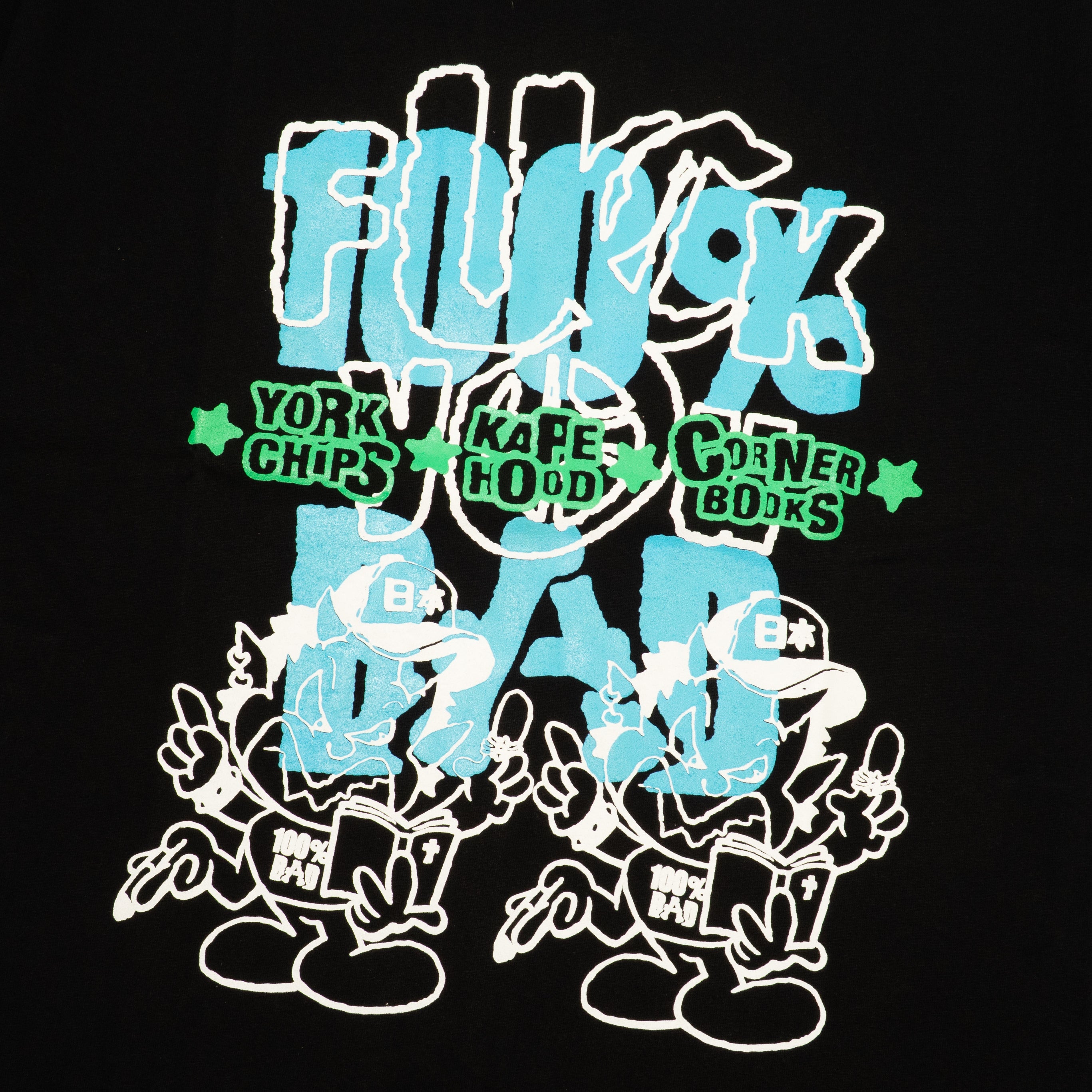 YORKCHIPS /  S/S DOMZ 100% BAD Tee