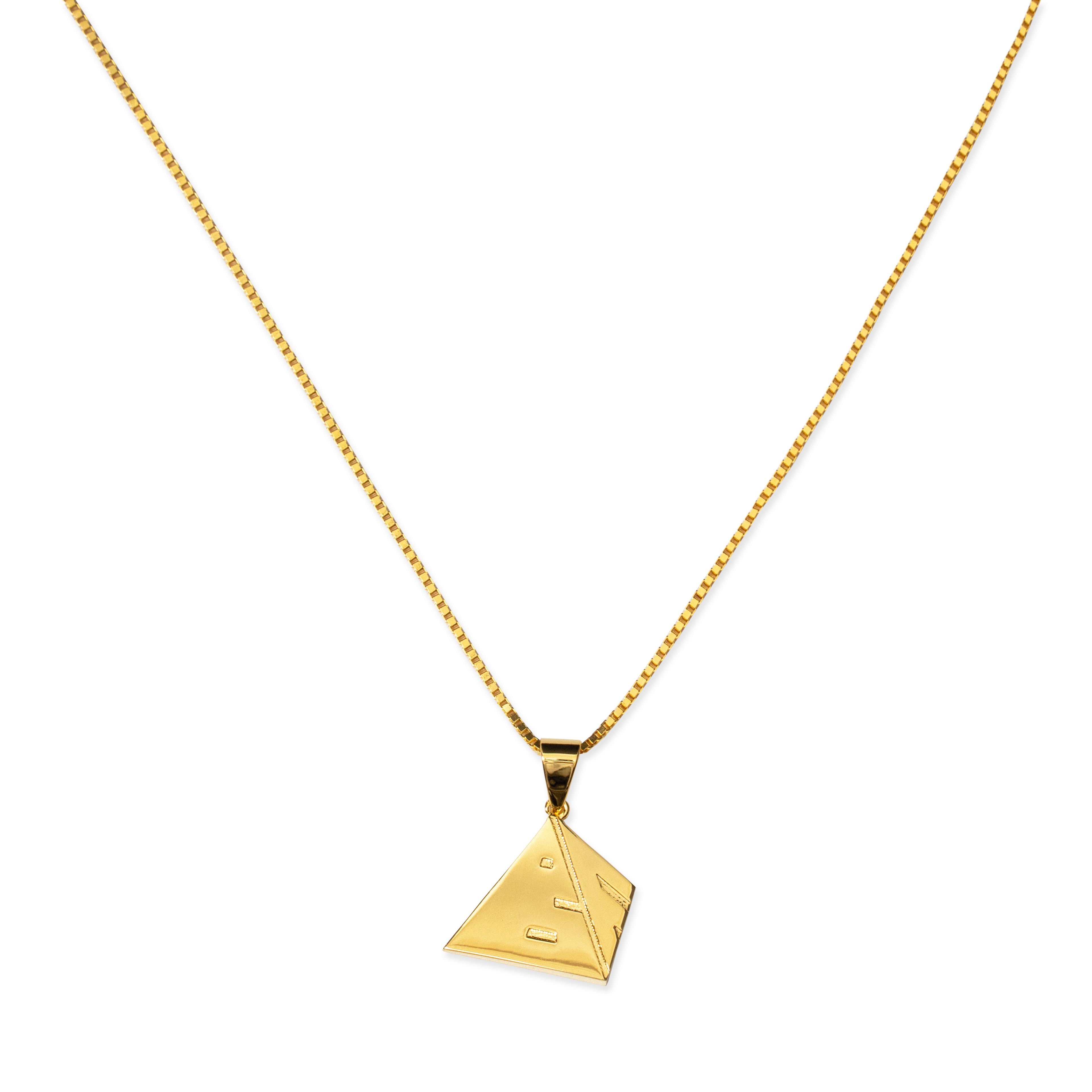 Blaq Flavor BF Pyramid Necklace