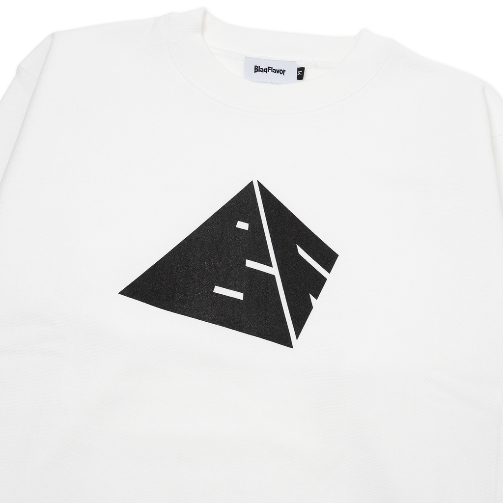 BlaqFlavor / Pyramid Logo Crewneck Sweat