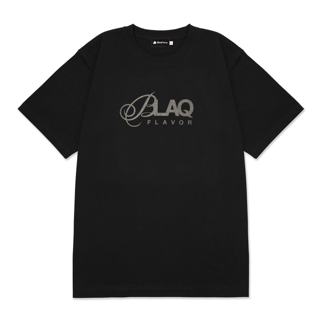 Blaq Flavor S/S BF Script Logo Tee
