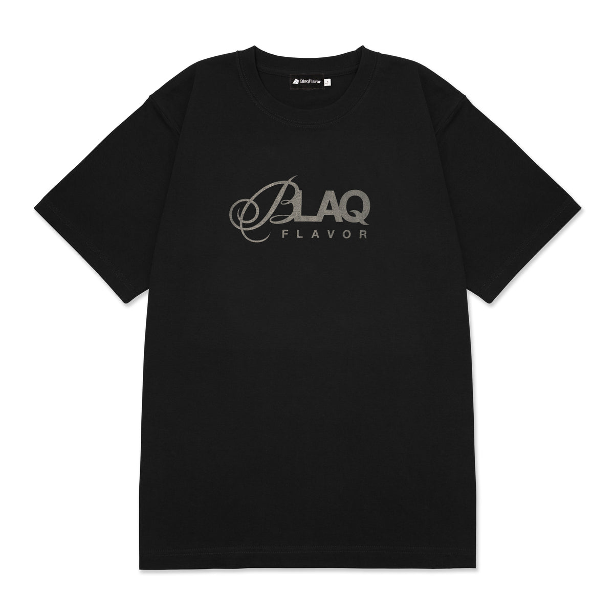 Blaq Flavor S/S BF Script Logo Tee
