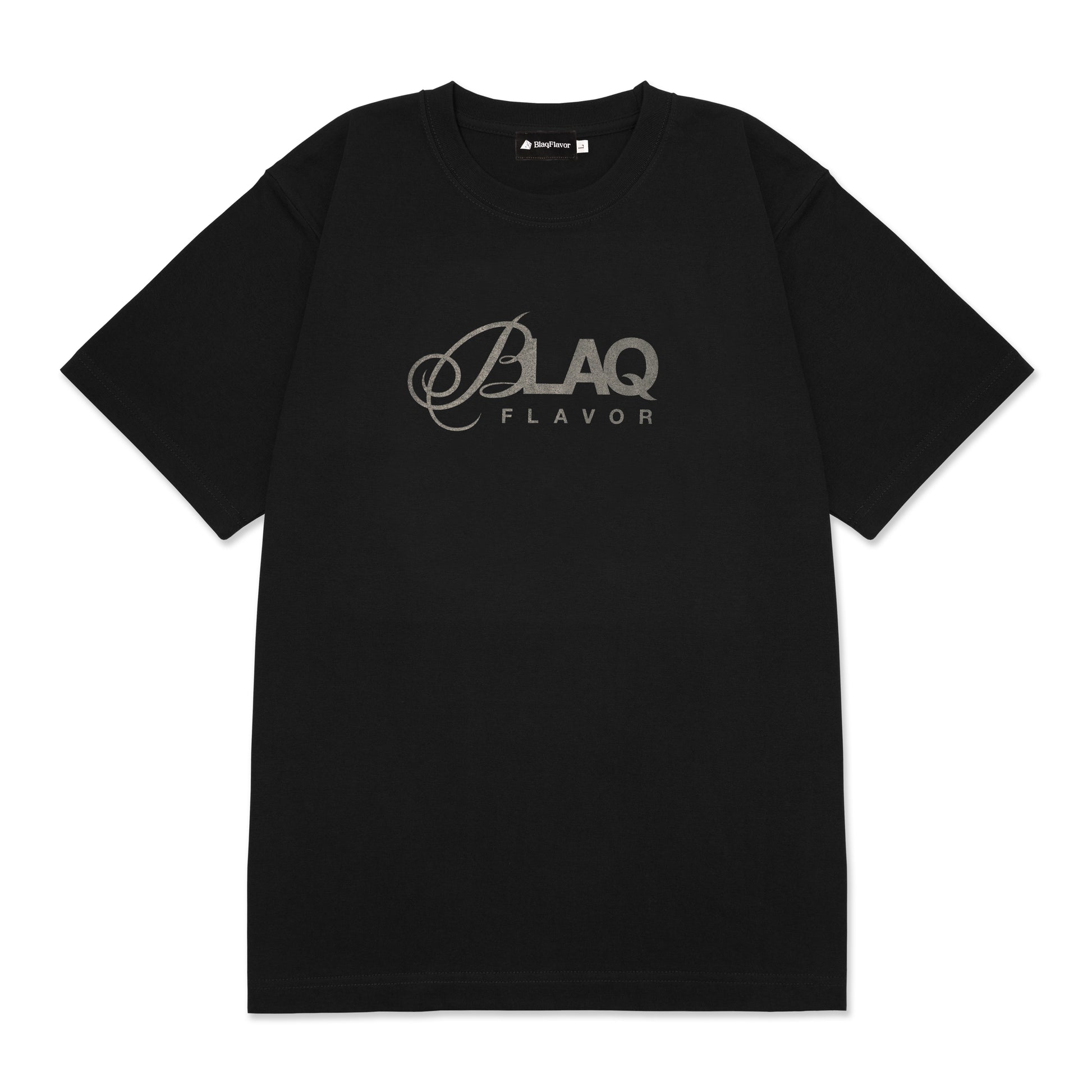 Blaq Flavor S/S BF Script Logo Tee