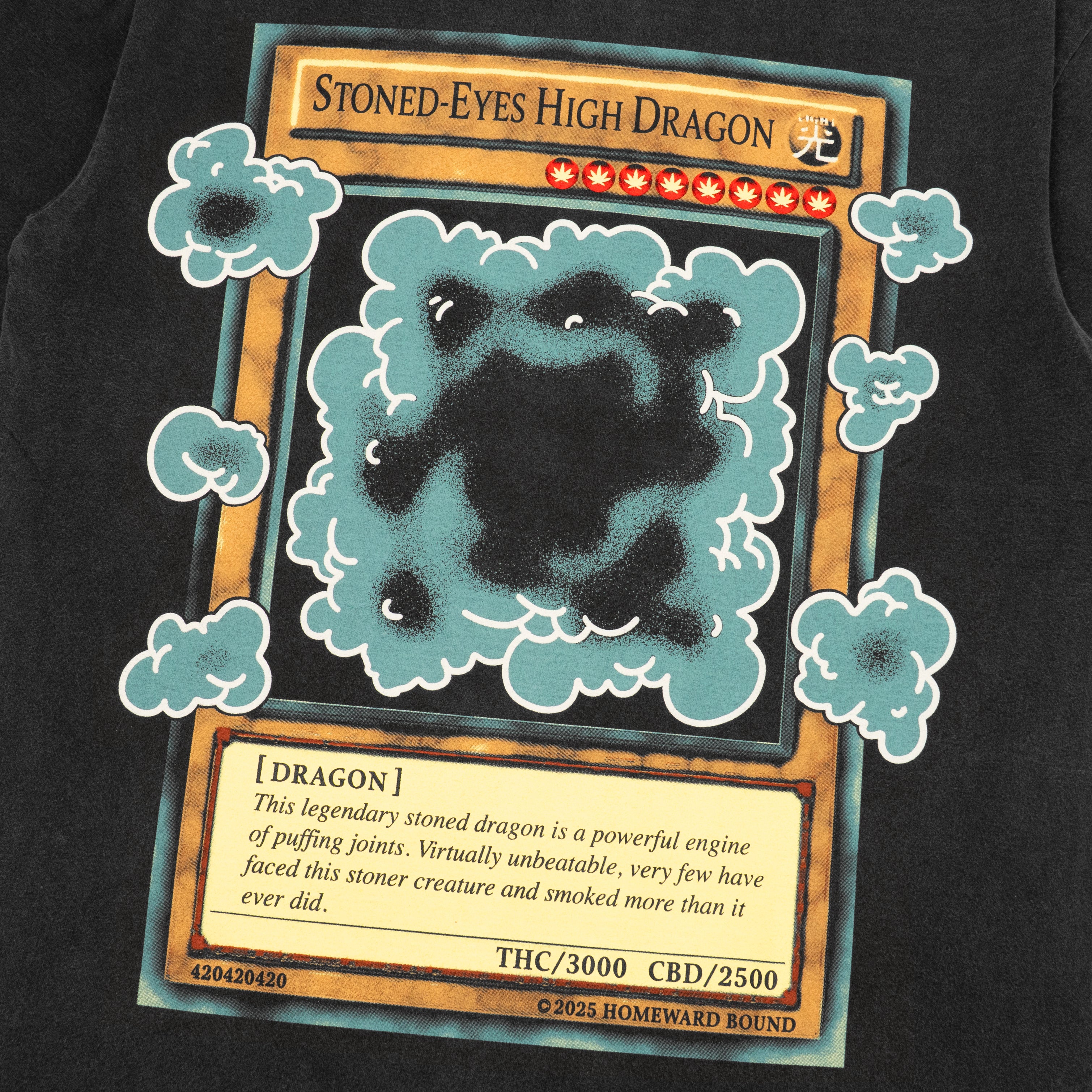 HOMEWARD BOUND / S/S Stoned Eyes High Dragon Tee