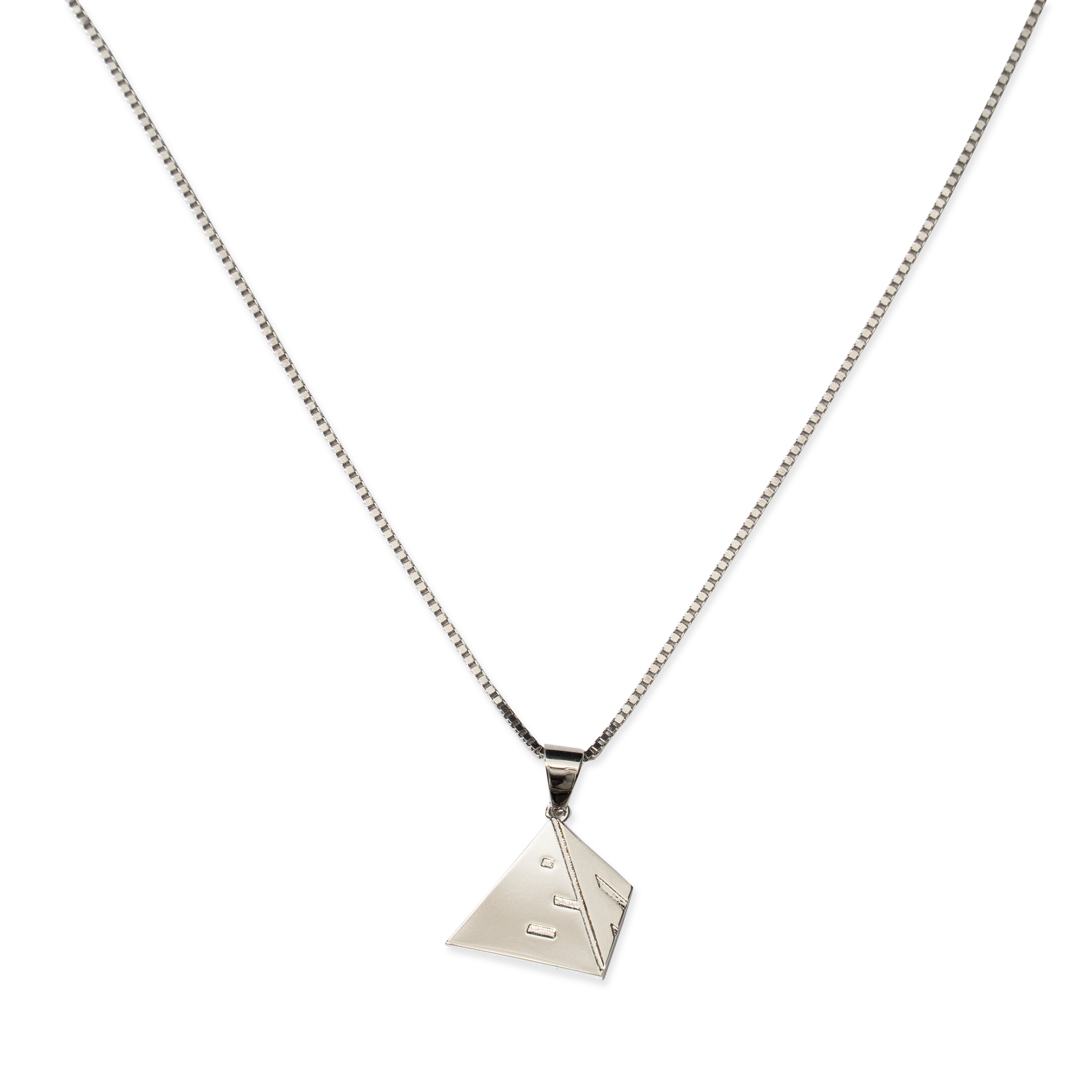 Blaq Flavor BF Pyramid Necklace