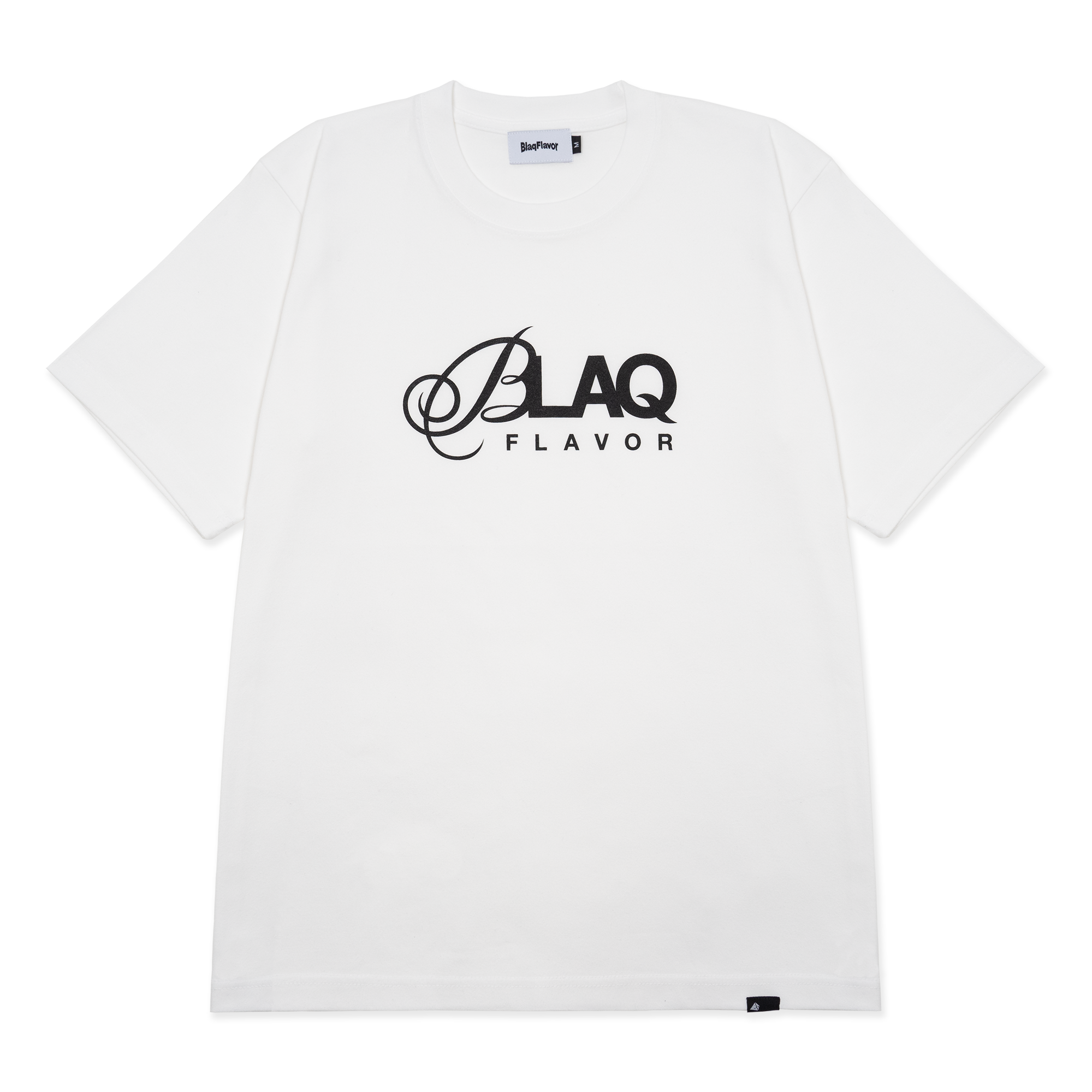 Blaq Flavor S/S BF Script Logo Tee