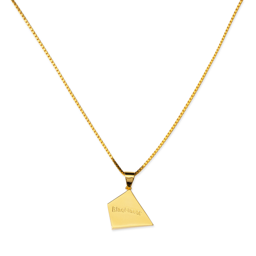 Blaq Flavor BF Pyramid Necklace