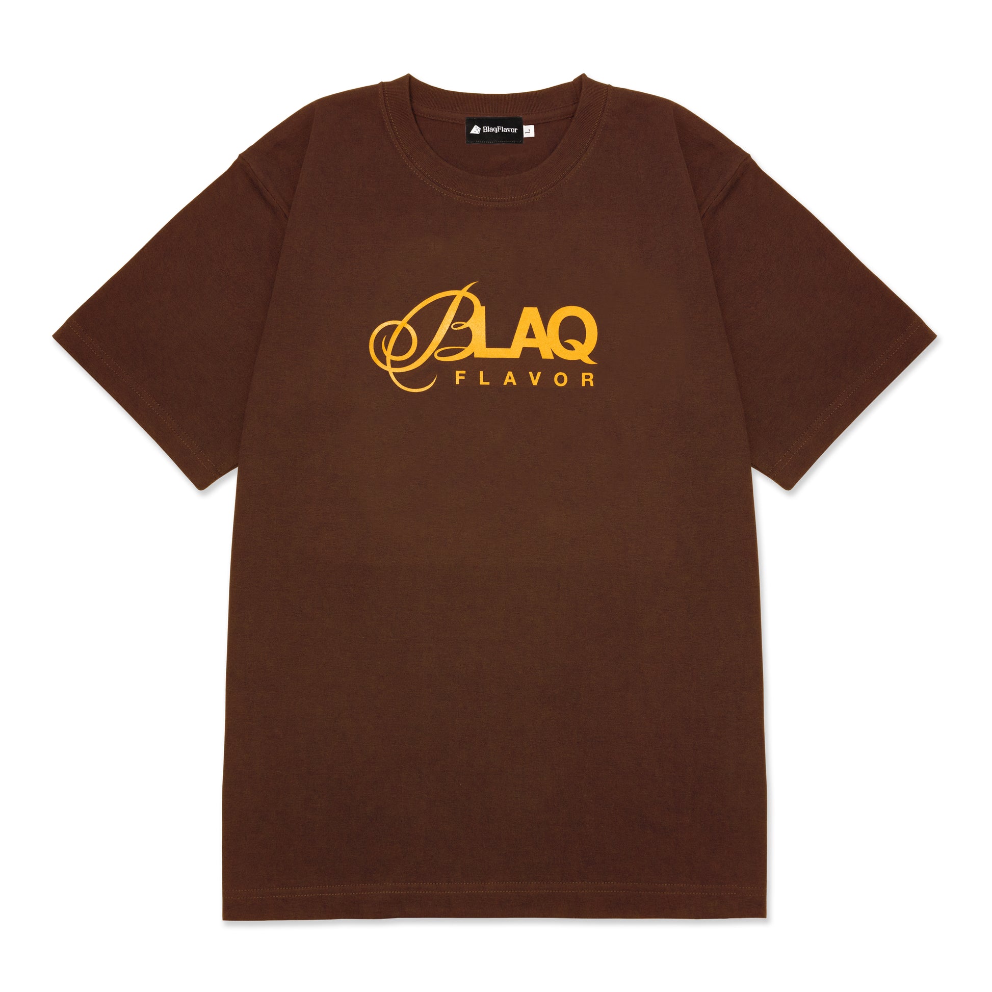 Blaq Flavor S/S BF Script Logo Tee