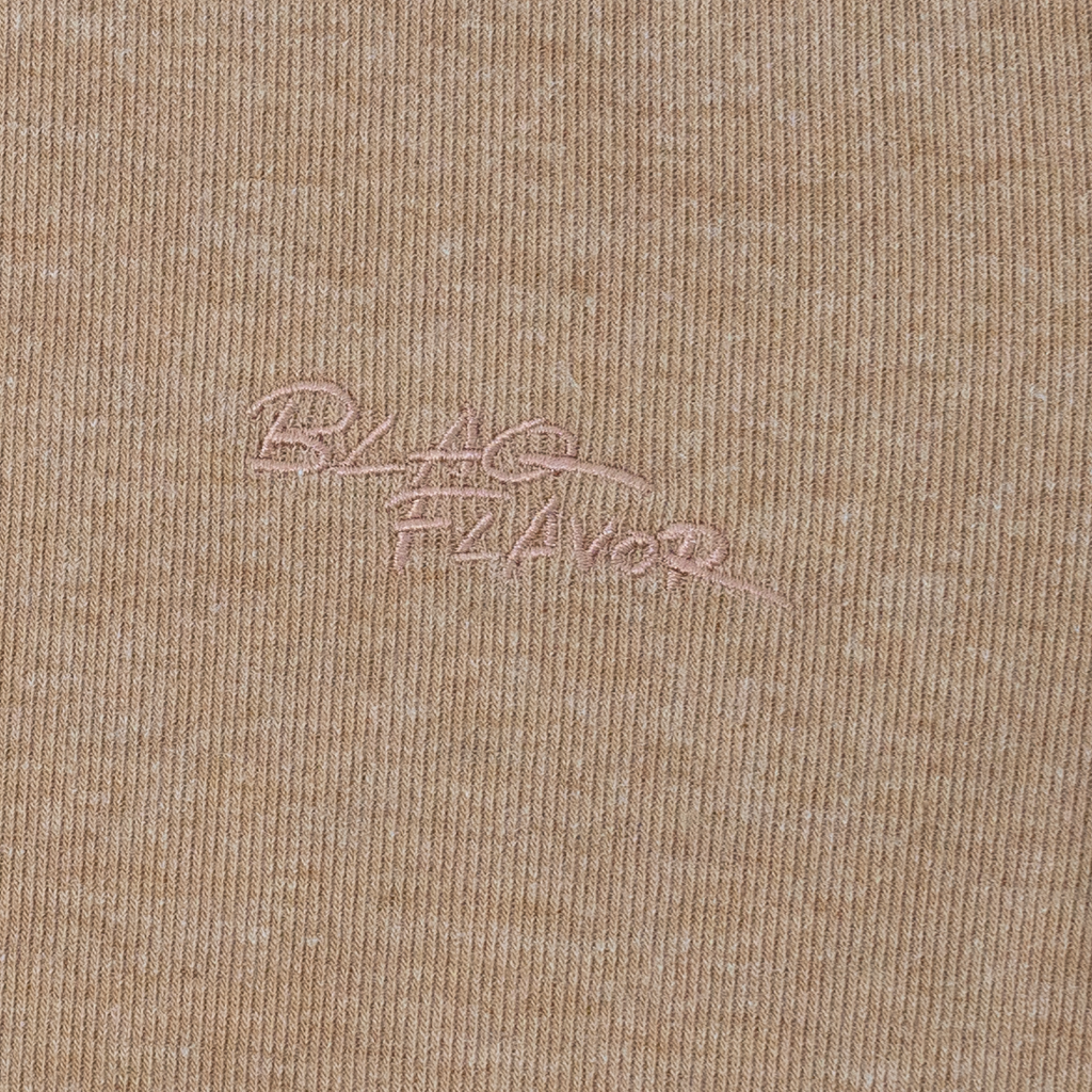 Blaq Flavor W EMB Rib Fit Tee