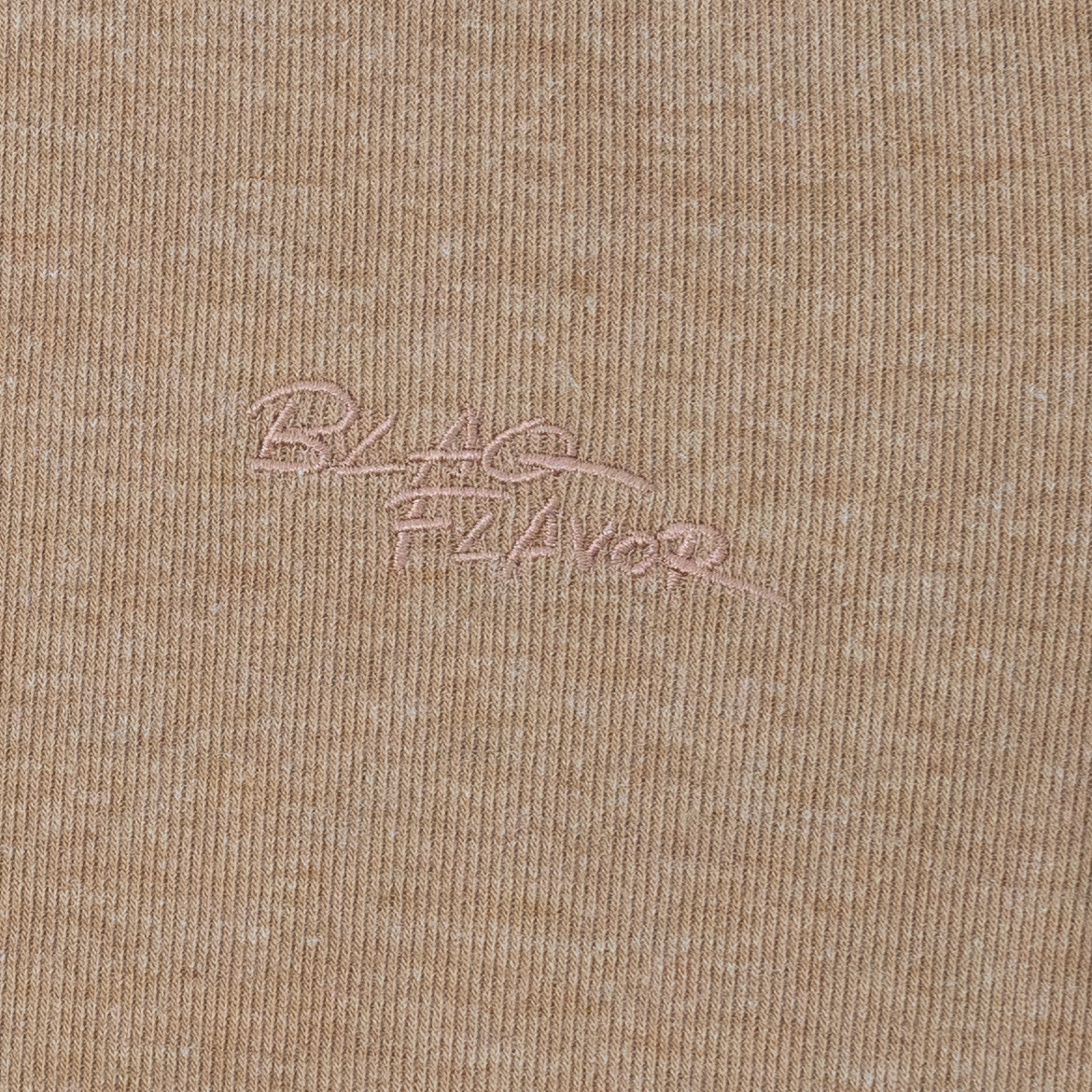 Blaq Flavor W EMB Rib Fit Tee