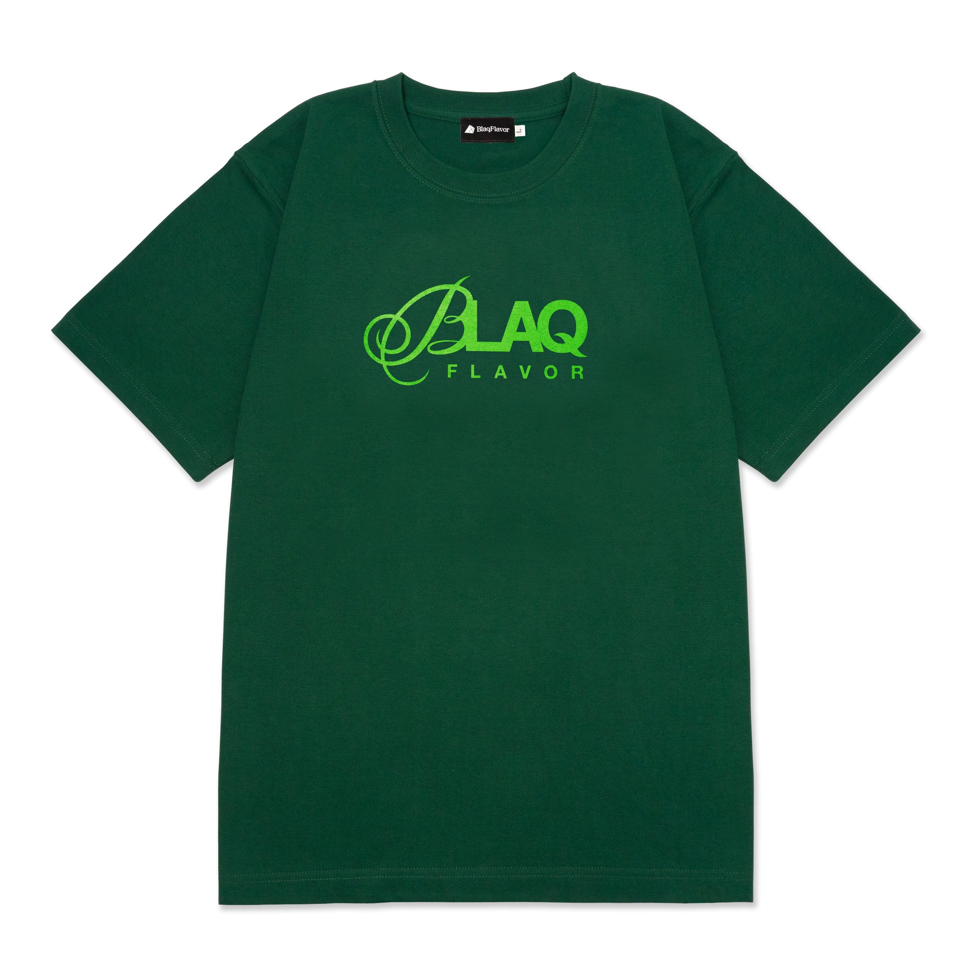 Blaq Flavor S/S BF Script Logo Tee