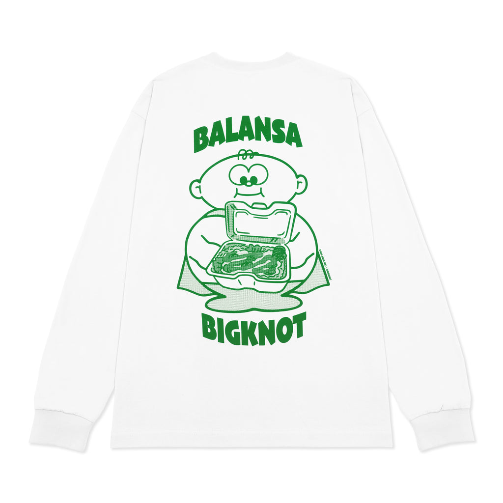 BK & BALANSA / L/S Chicken Rice Boy Tee