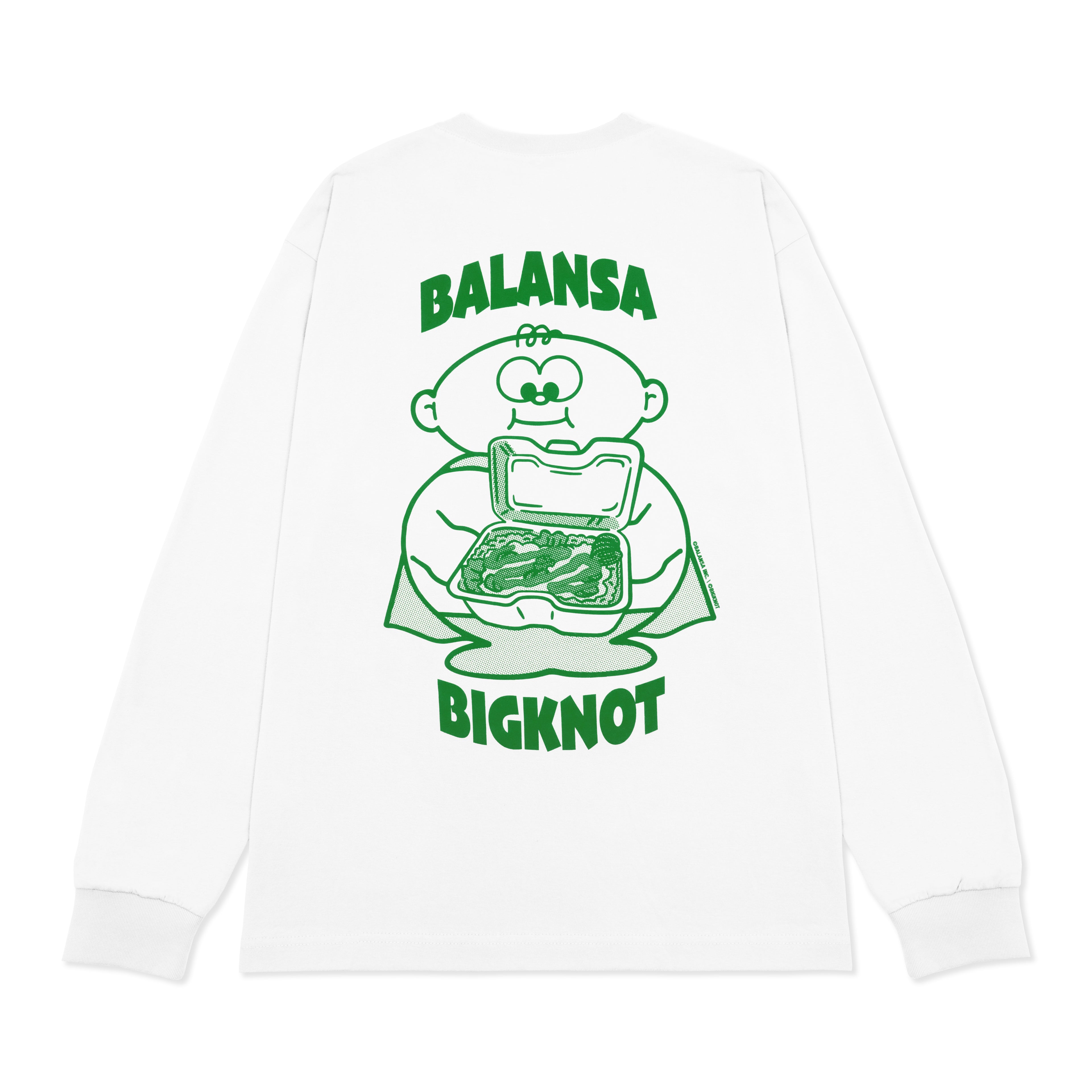 BK & BALANSA / L/S Chicken Rice Boy Tee