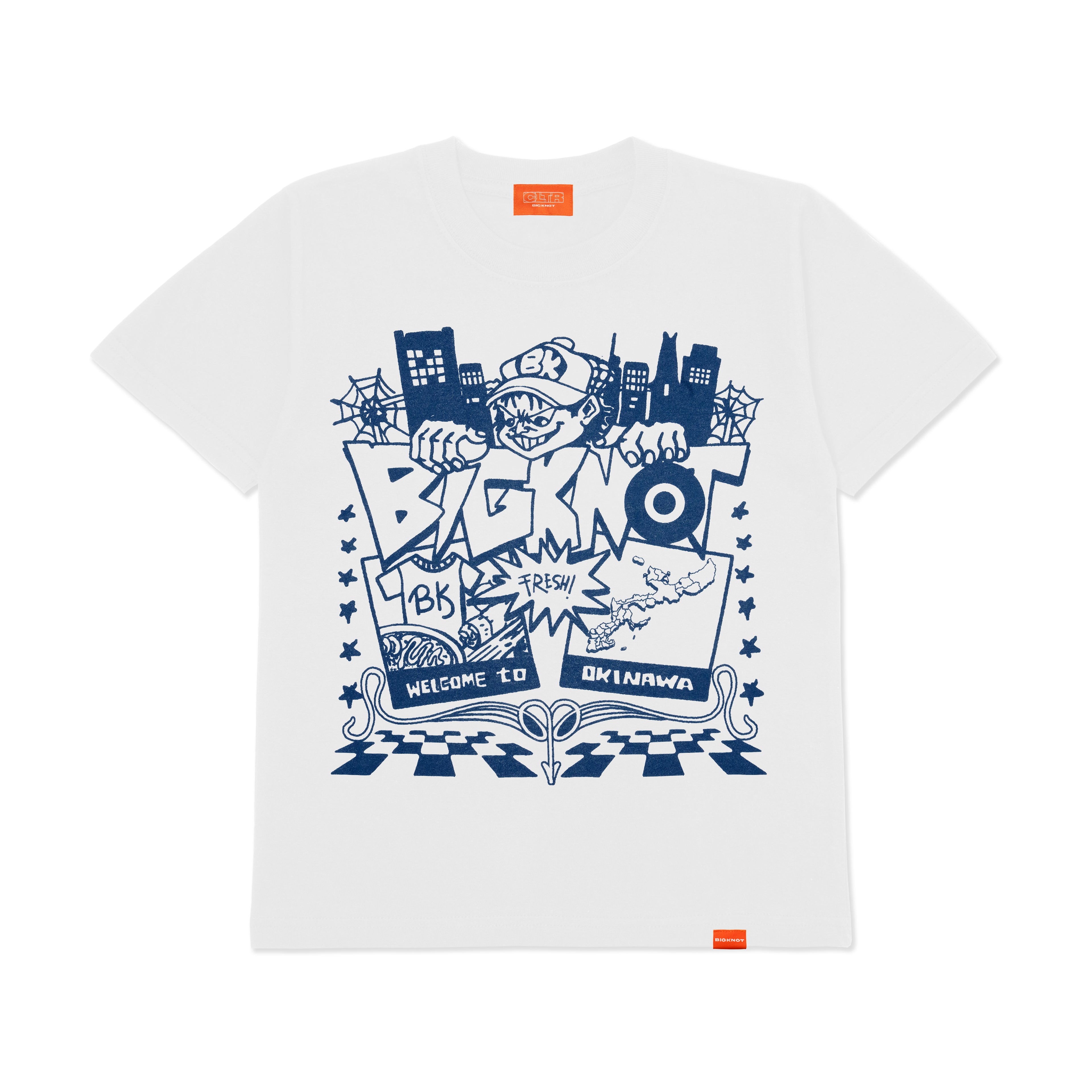 BigKnot / W S/S city chaos tee