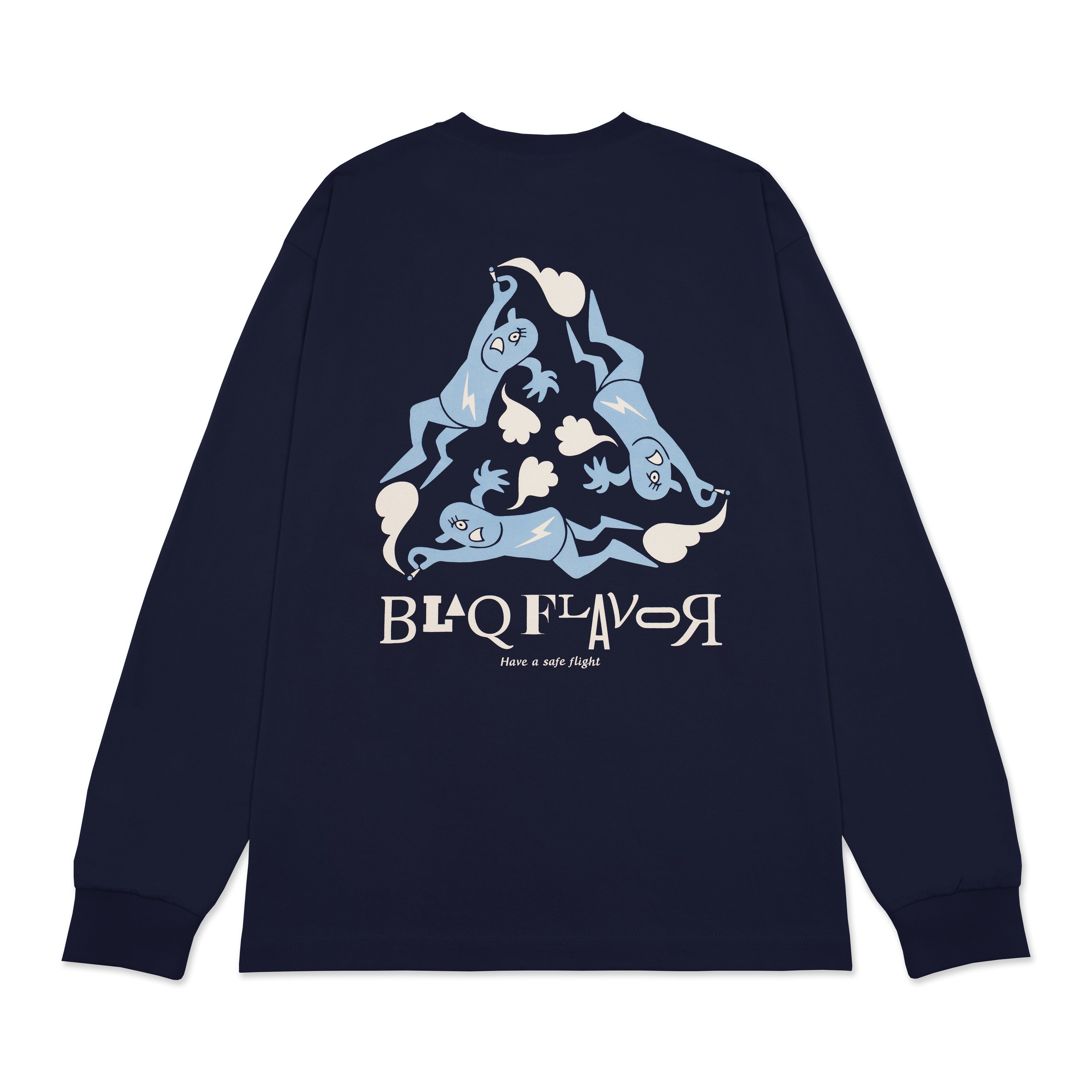Blaq Flavor L/S Safe flight Tee