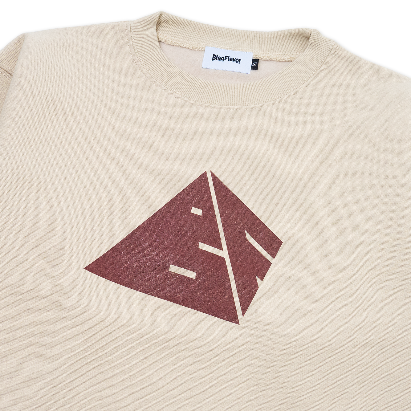 BlaqFlavor / Pyramid Logo Crewneck Sweat