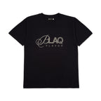 Blaq Flavor W S/S BF Script Logo Tee