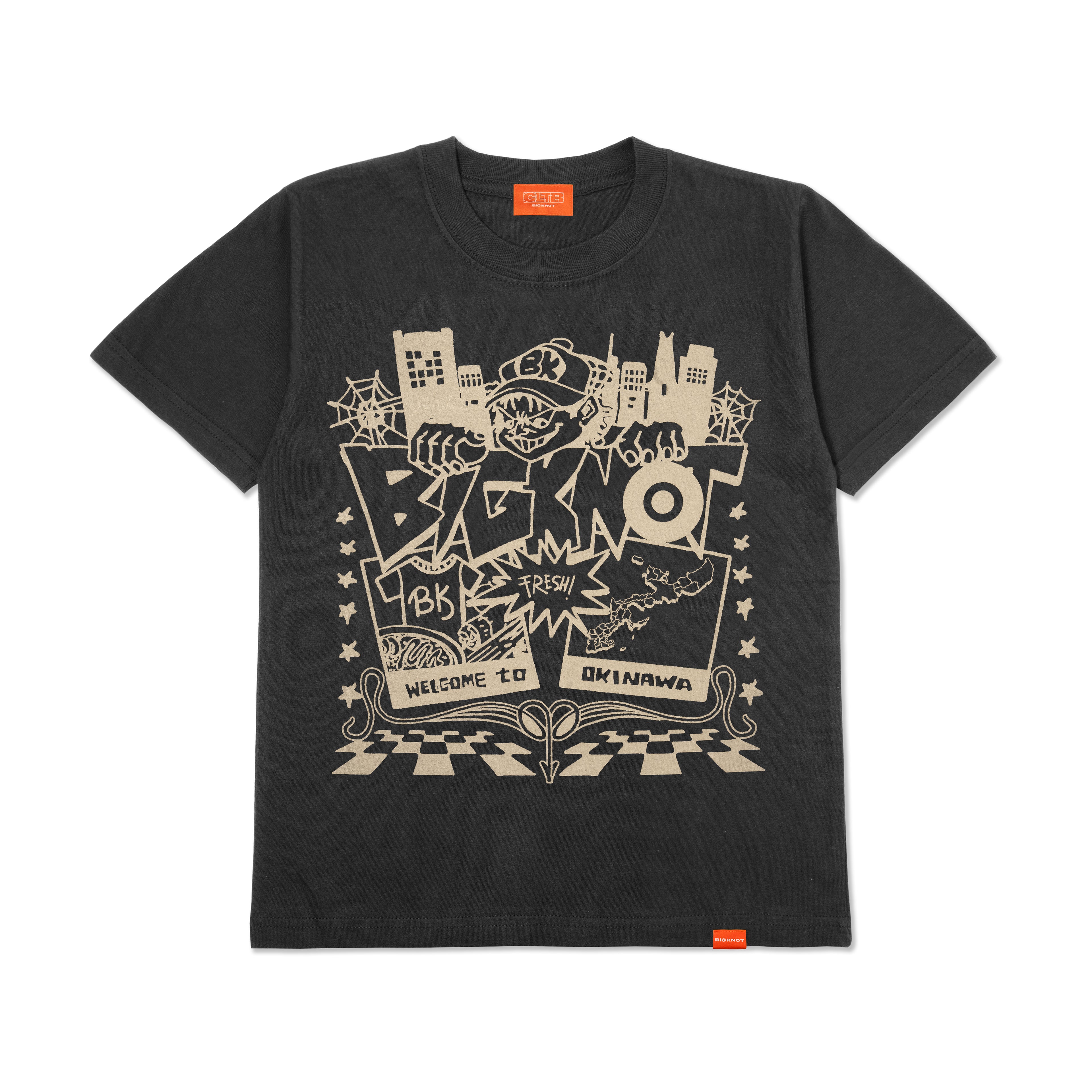 BigKnot / W S/S city chaos tee