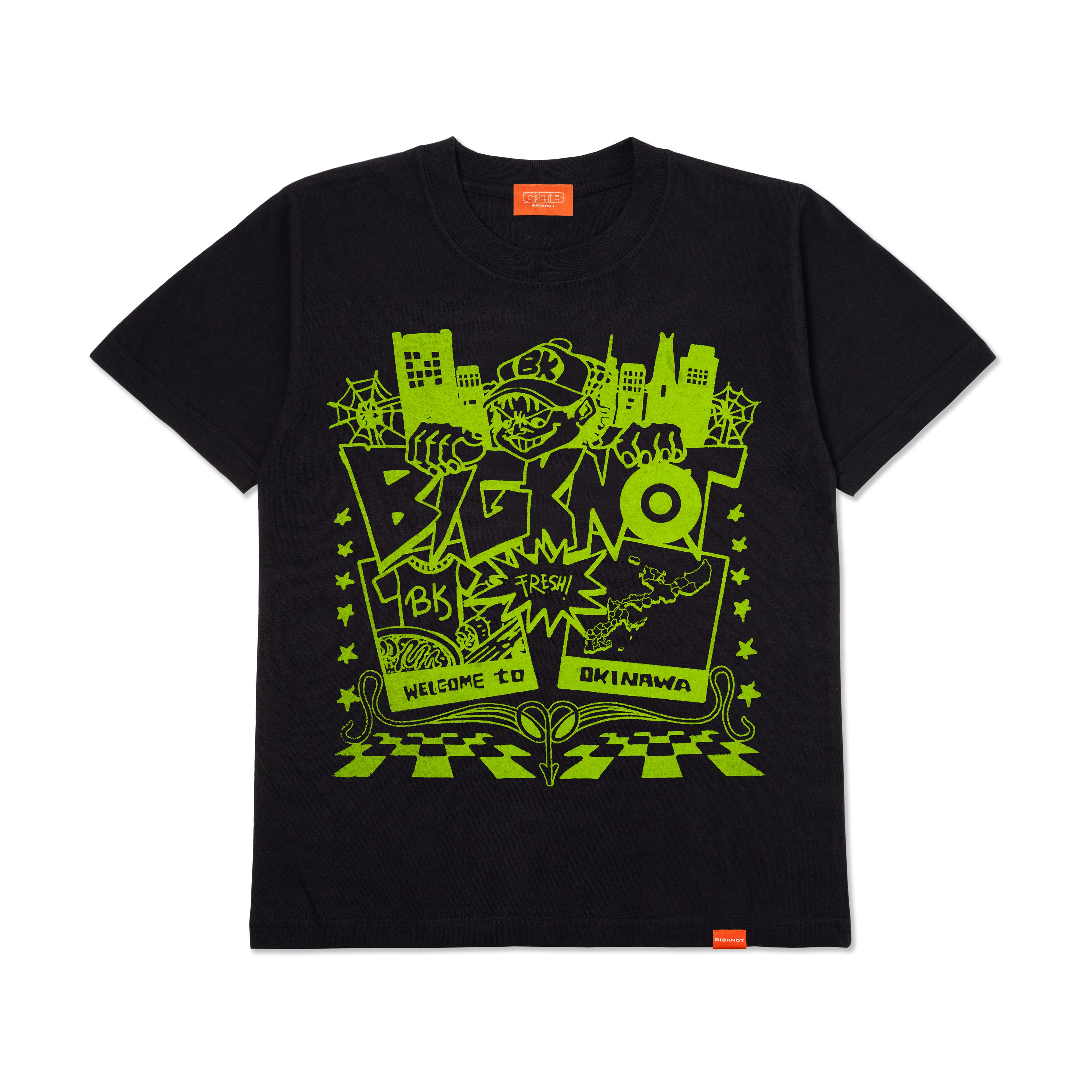 BigKnot / W S/S city chaos tee