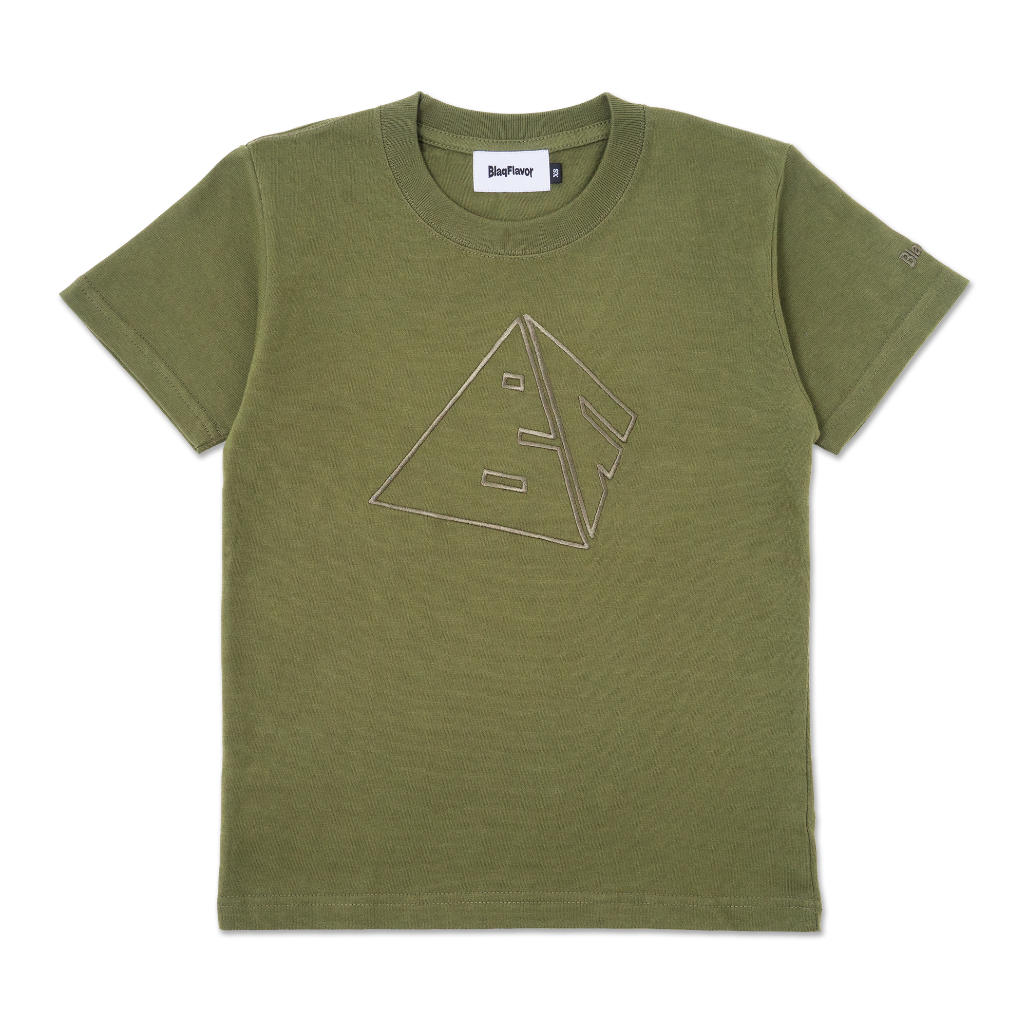 Blaq Flavor W S/S Pyramid Logo Tee