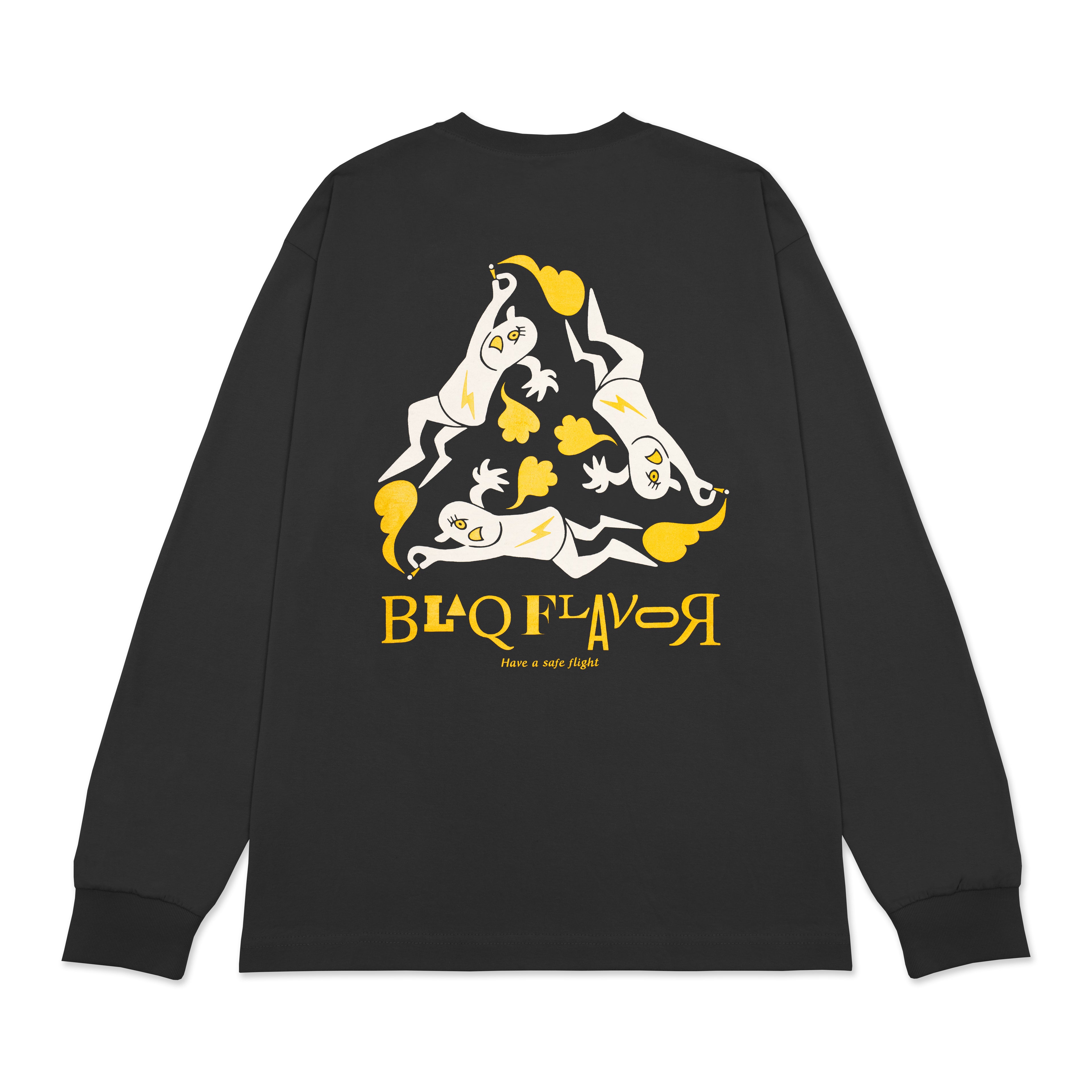 Blaq Flavor L/S Safe flight Tee