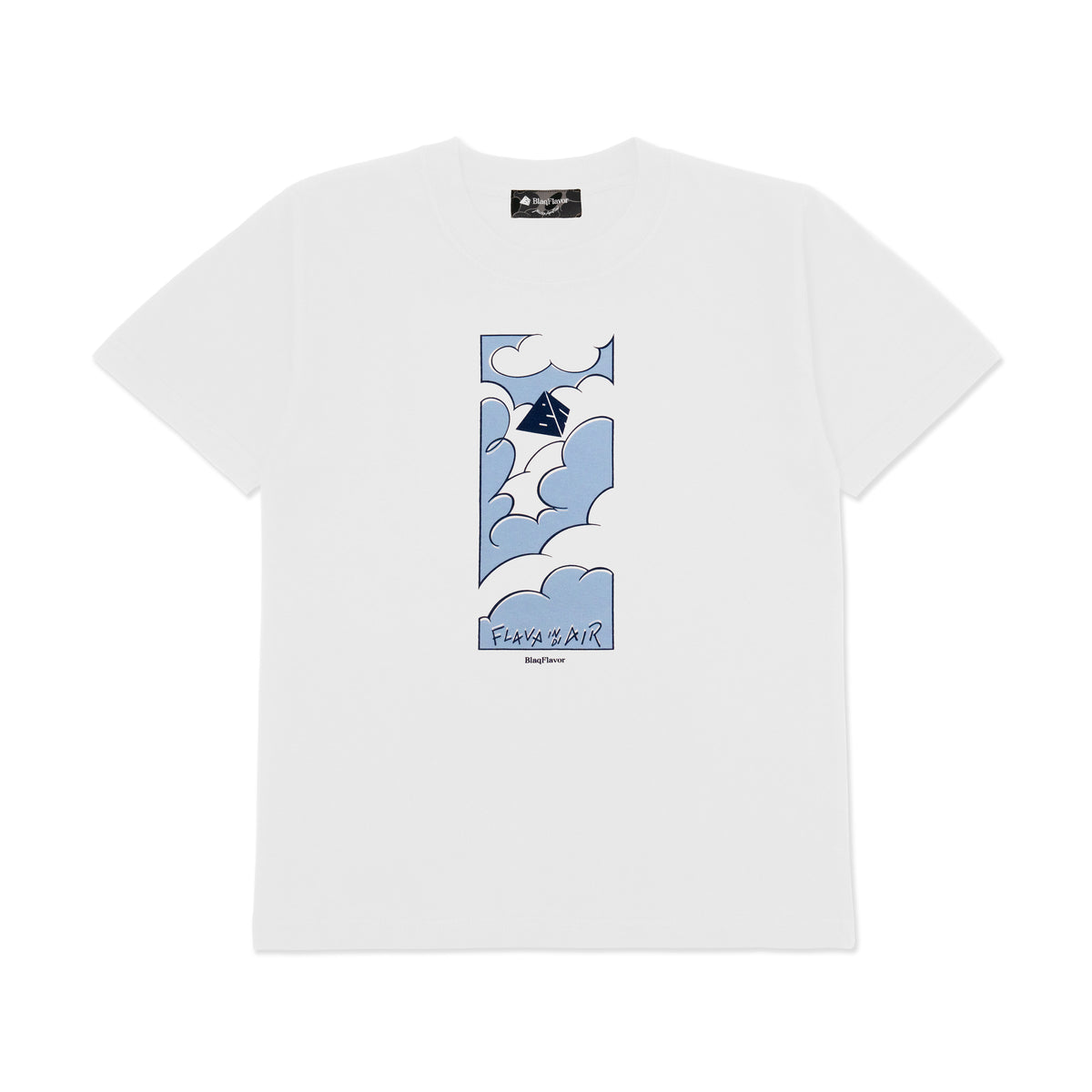 BlaqFlavor / W S/S BF×AquaFlow Frame Tee