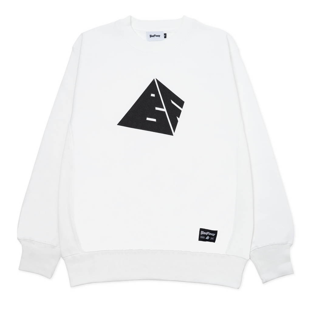 BlaqFlavor / Pyramid Logo Crewneck Sweat