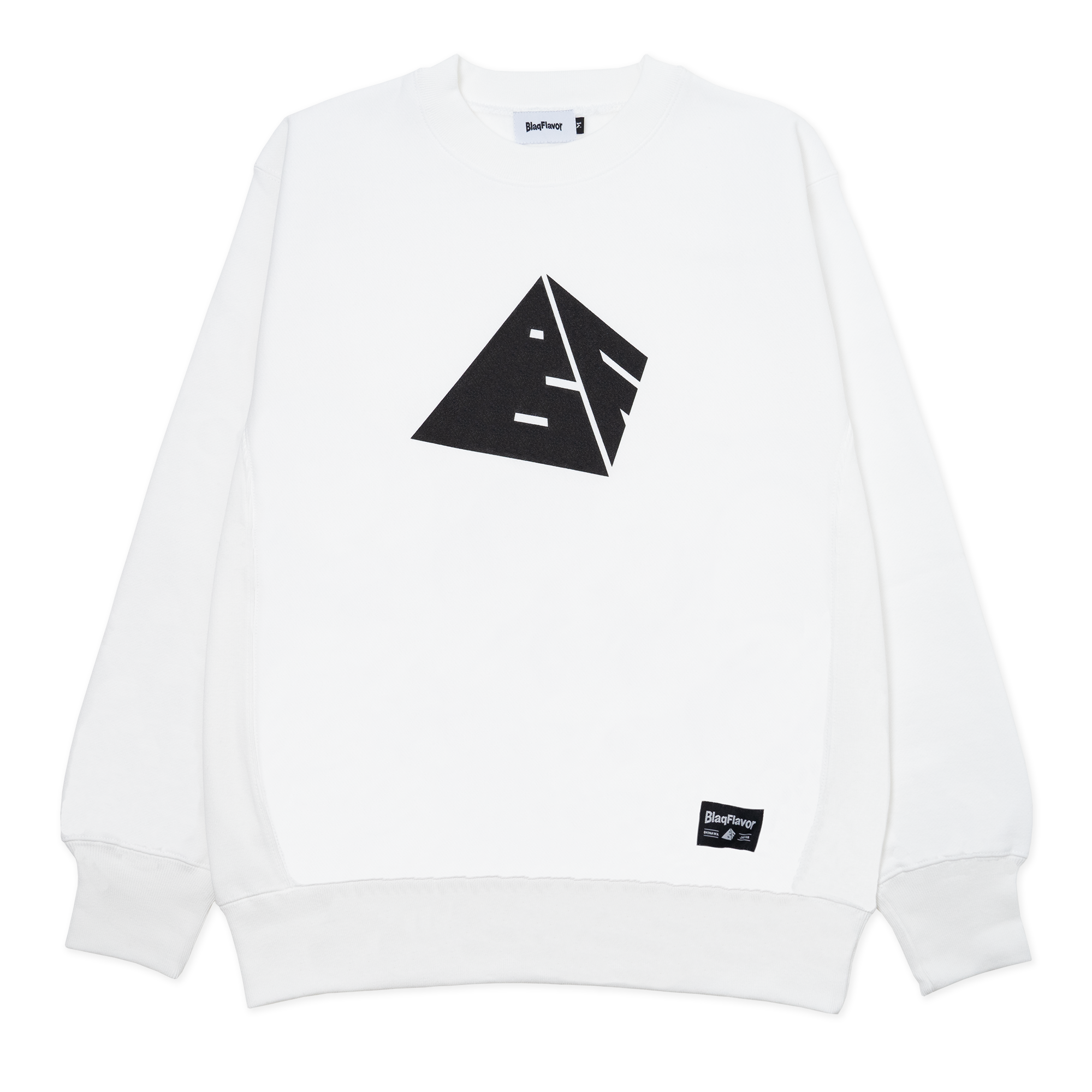 BlaqFlavor / Pyramid Logo Crewneck Sweat