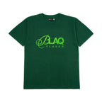 Blaq Flavor W S/S BF Script Logo Tee