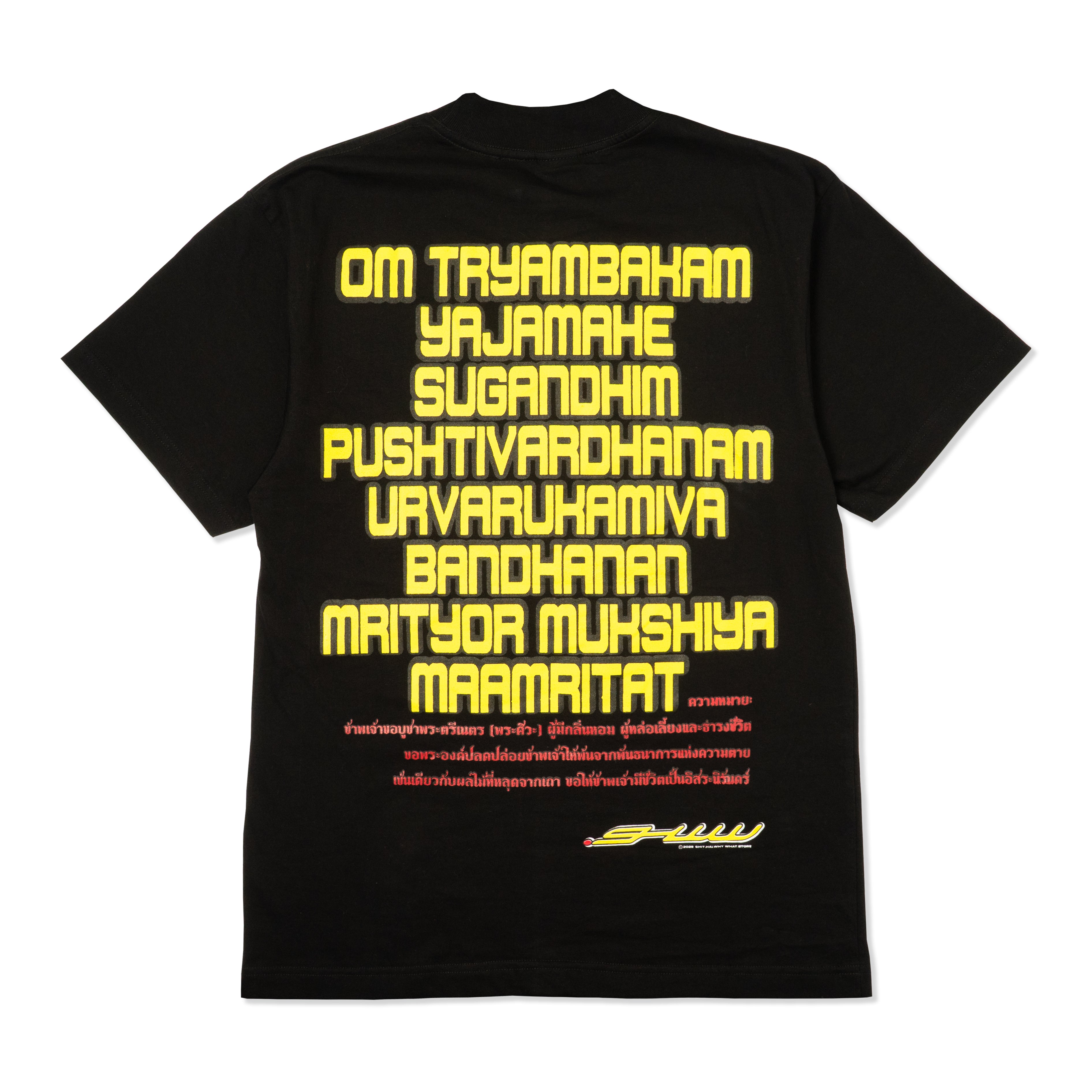 SHIT HAI WHY WHAT STORE / S/S SHIVA Tee