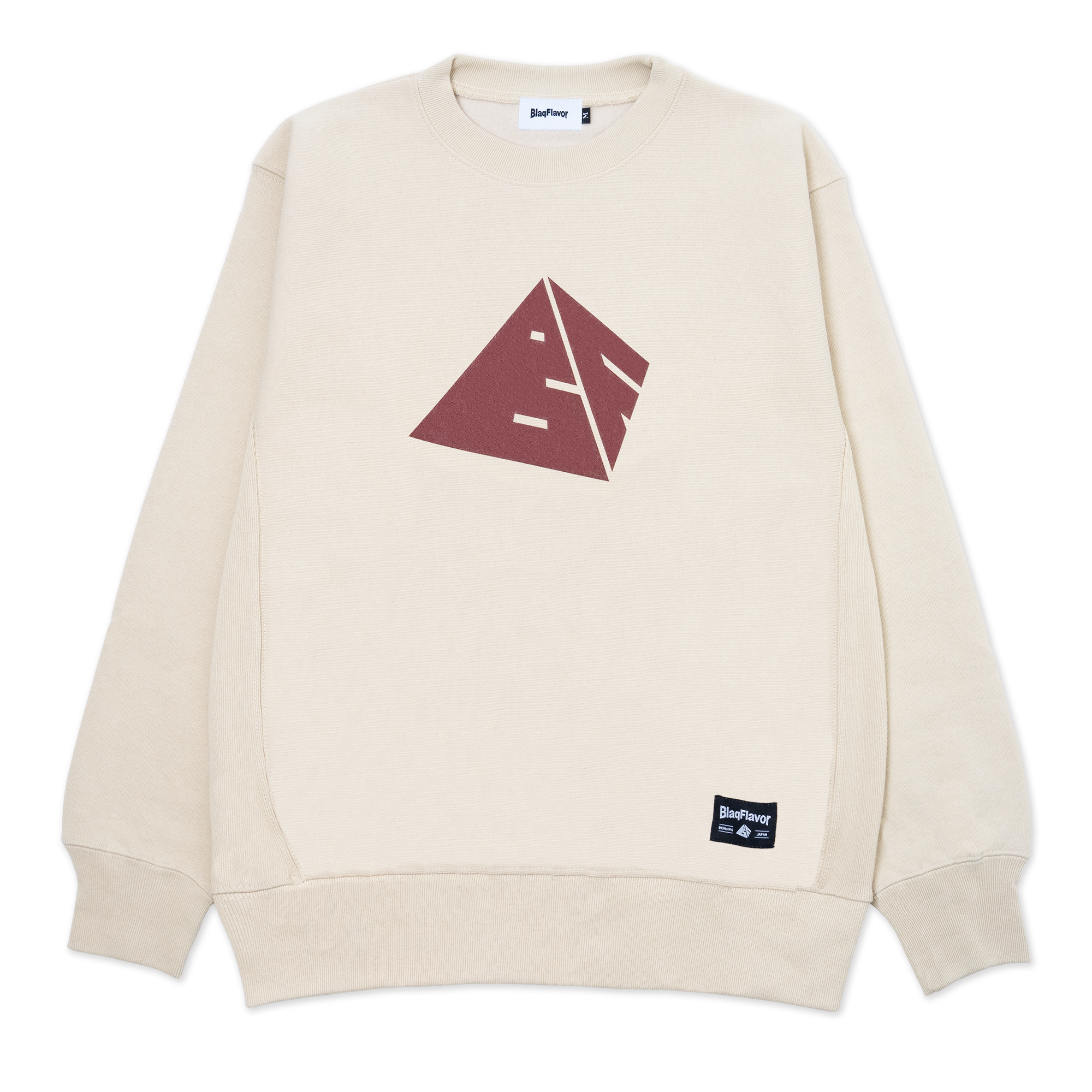 BlaqFlavor / Pyramid Logo Crewneck Sweat