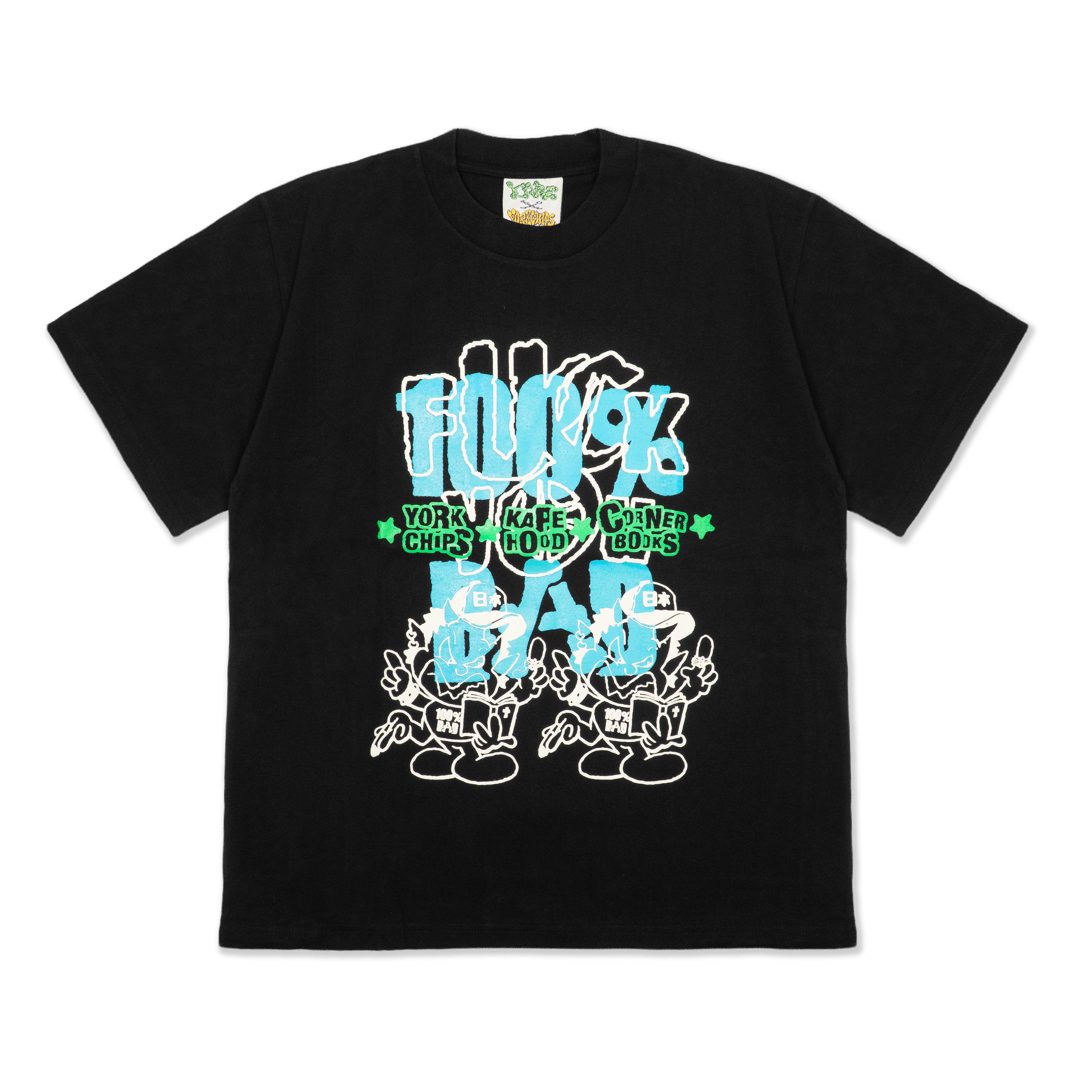 YORKCHIPS /  S/S DOMZ 100% BAD Tee