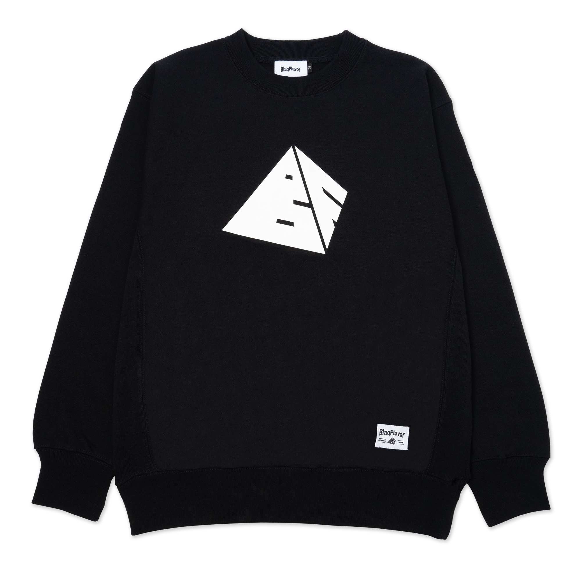 BlaqFlavor / Pyramid Logo Crewneck Sweat