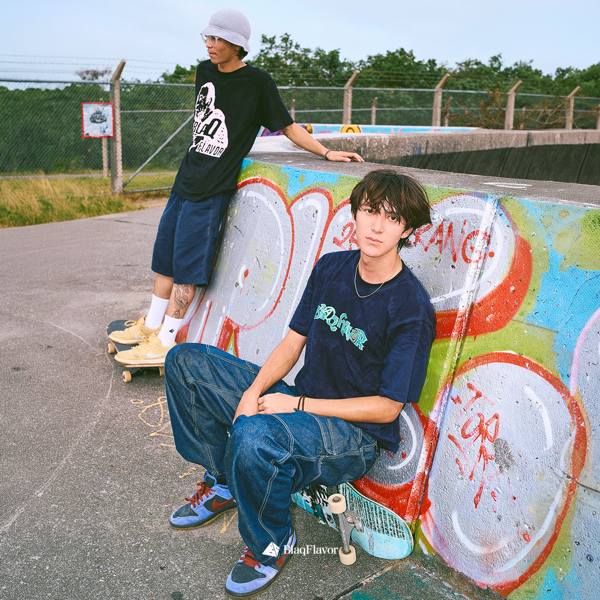 BlaqFlavor / S/S Playful Type Tee