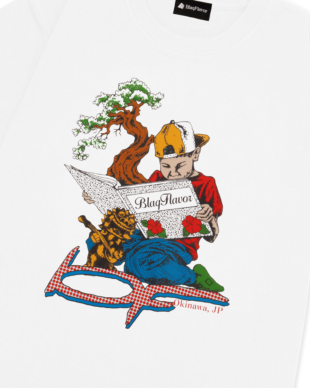 BlaqFlavor / S/S News Paper Boy tee