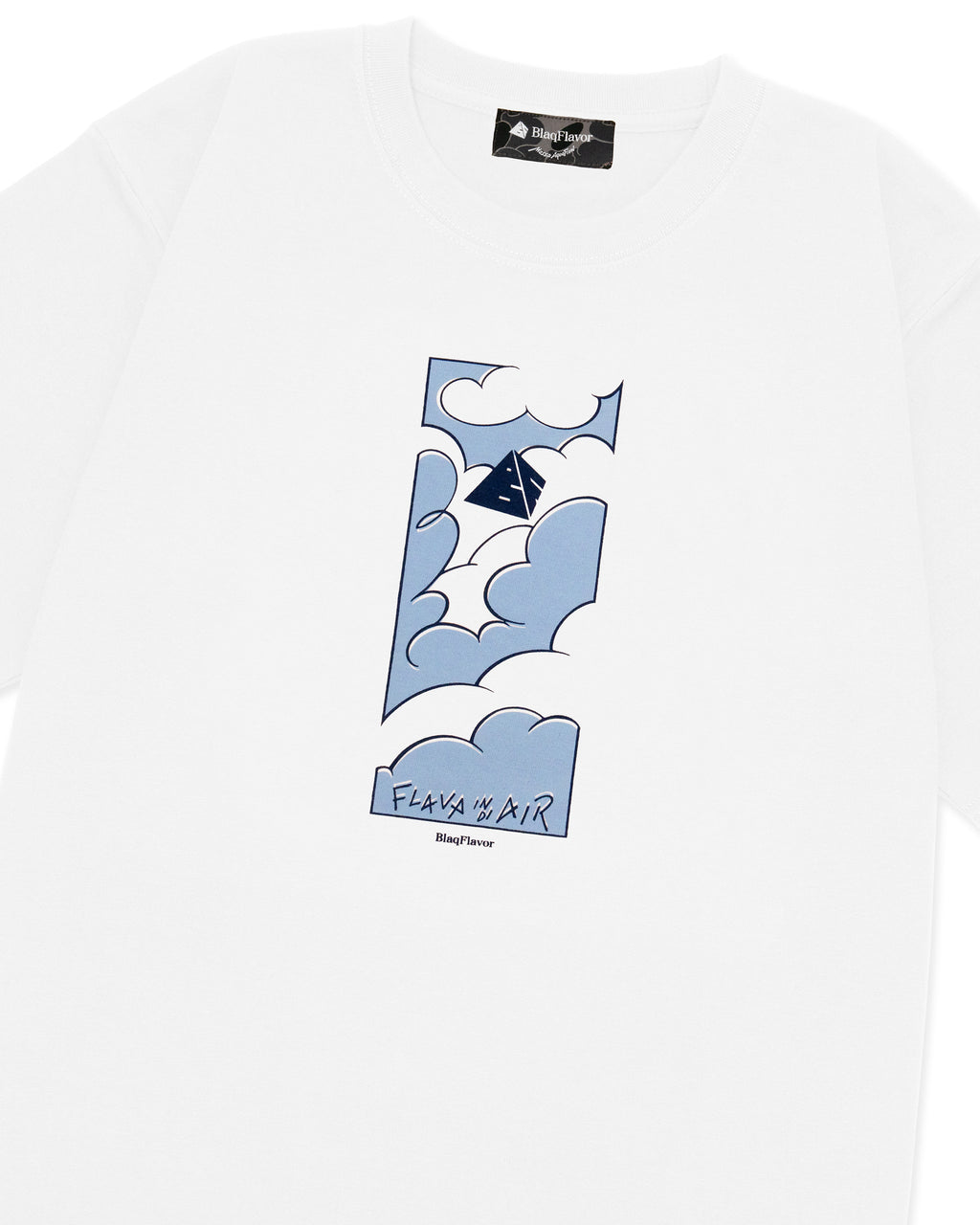 BlaqFlavor / W S/S BF×AquaFlow Frame Tee