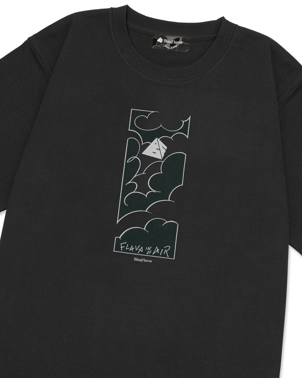 BlaqFlavor / W S/S BF×AquaFlow Frame Tee